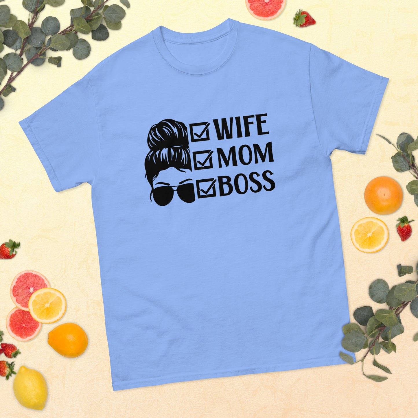 Wife Mom Boss classic tee