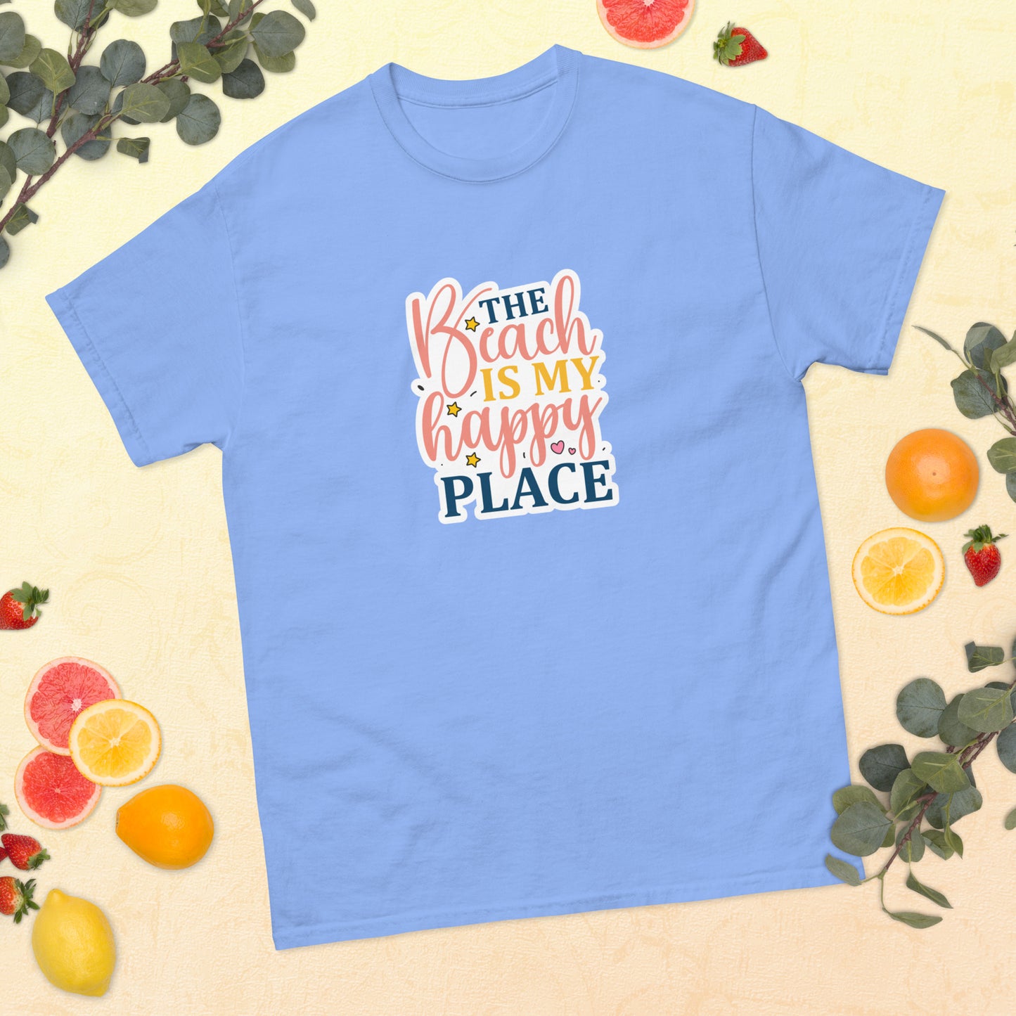 The Beach is My Happy Place Summer classic tee