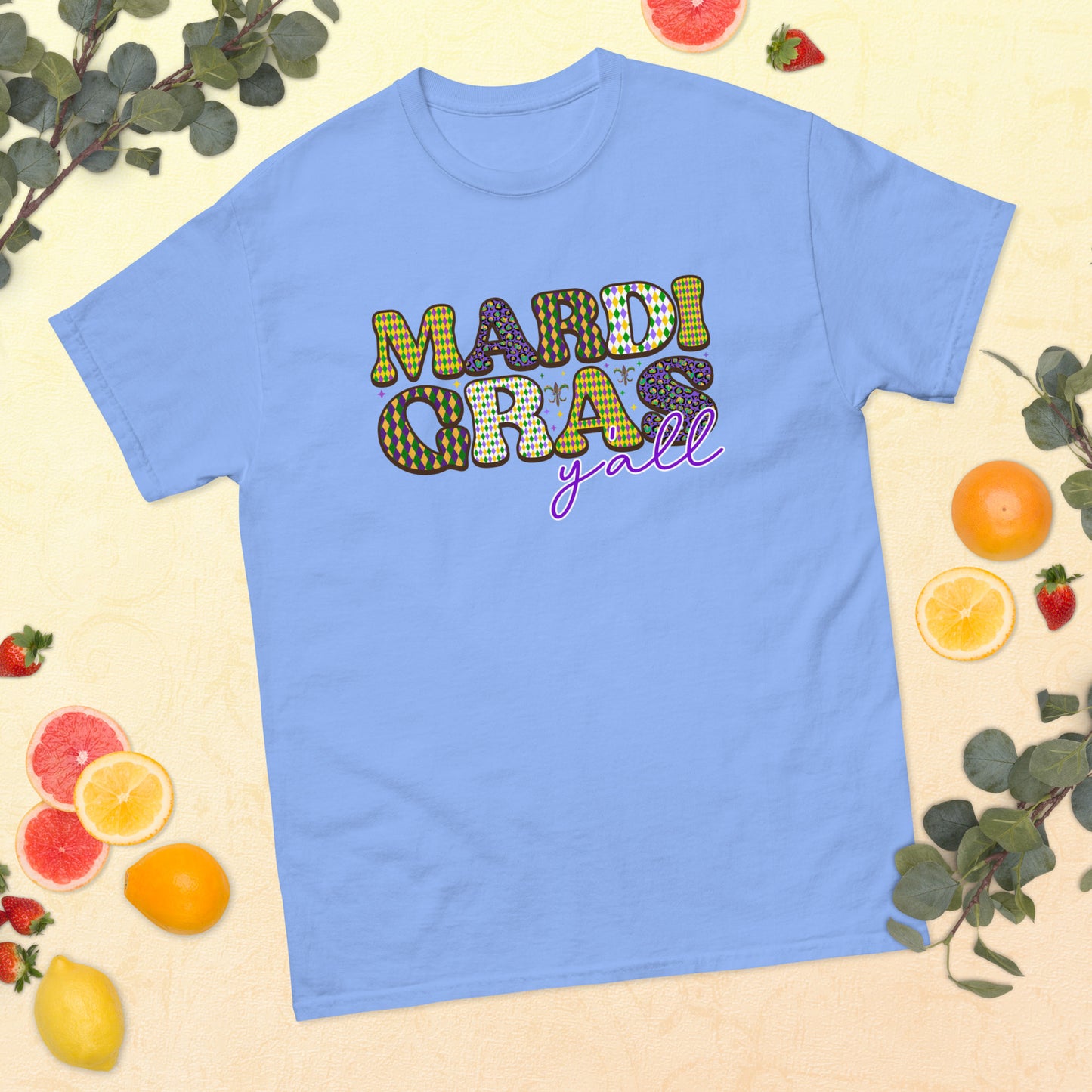 Mardi Gras Y'all classic tee