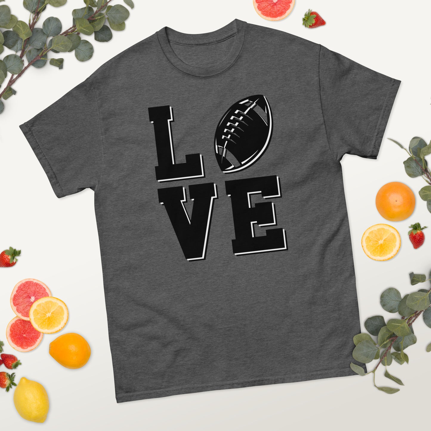 Football Love Block classic tee