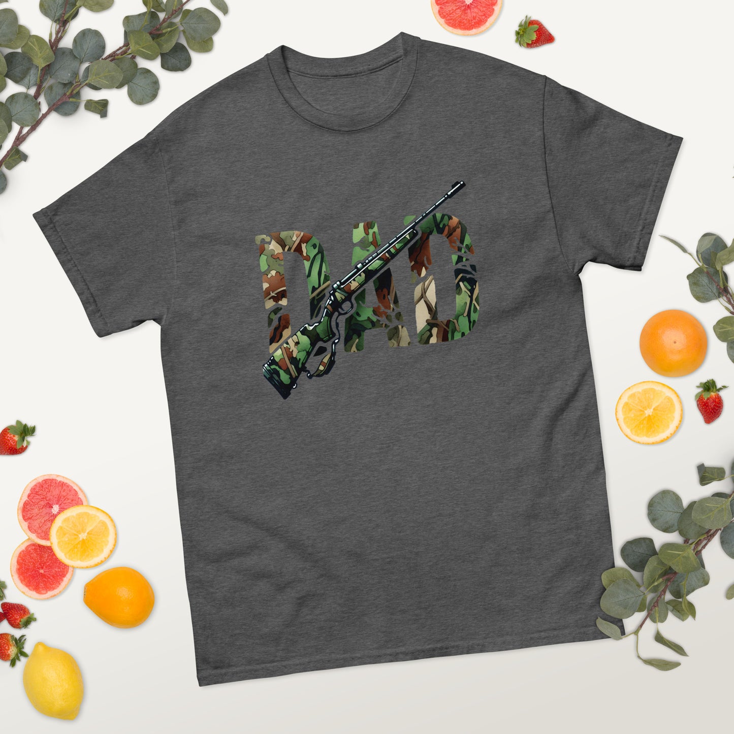 Hunting Camo Dad - Father's Day classic tee