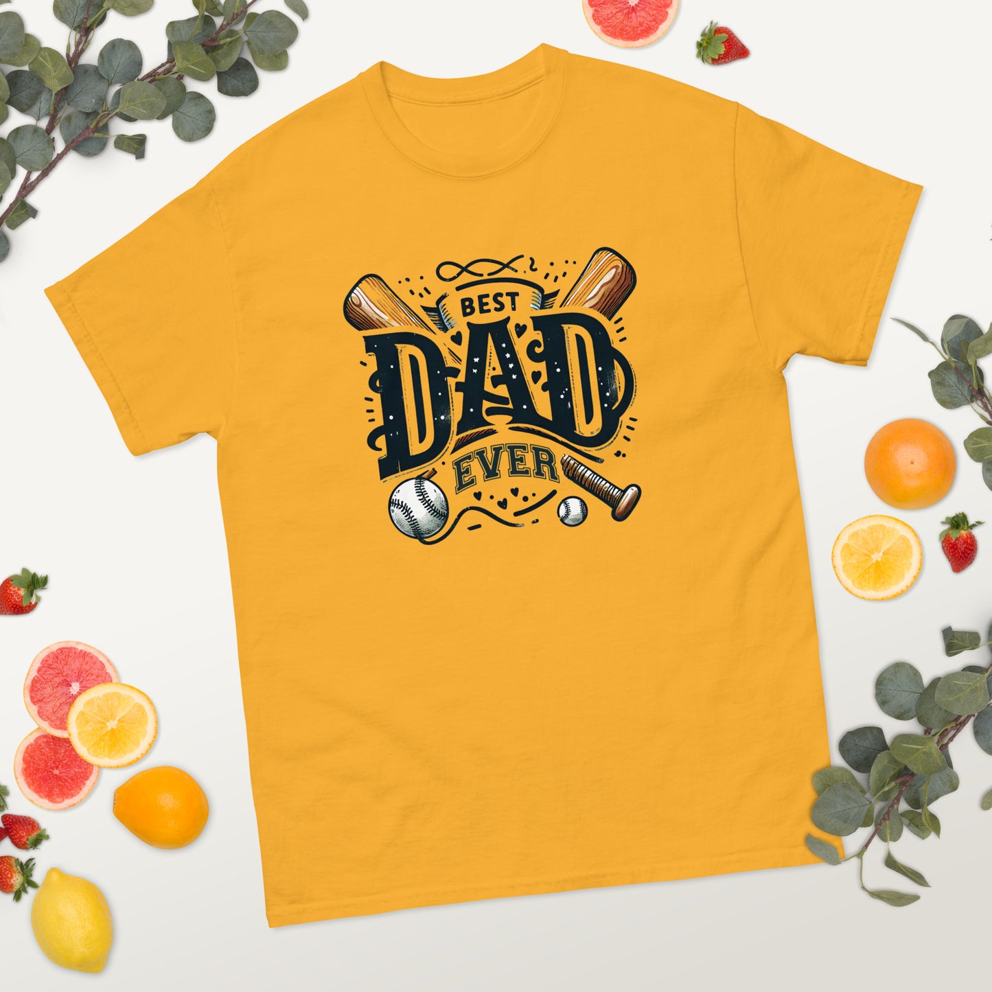 Best Baseball Dad Ever - Father's Day classic tee