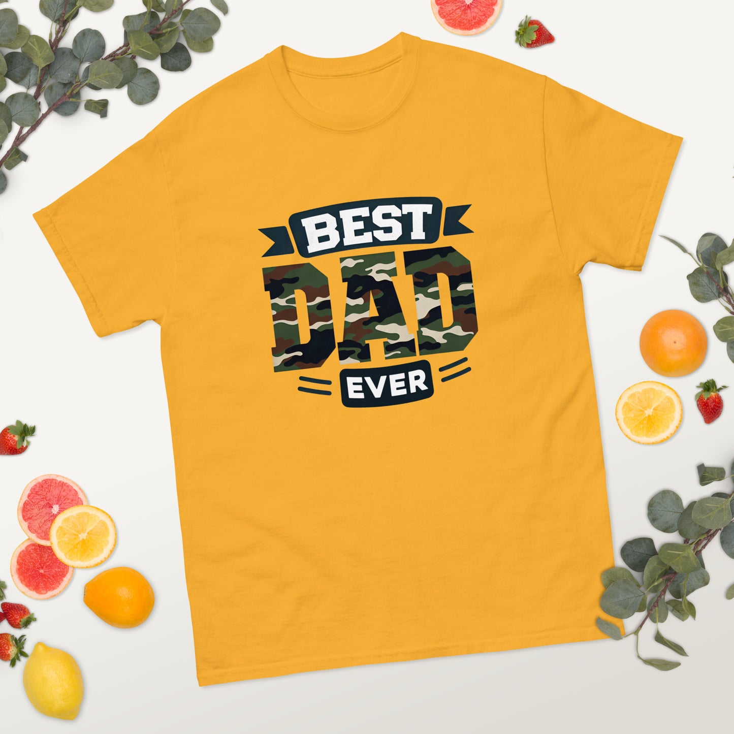 Camo Best Dad Ever - Father's Day classic tee