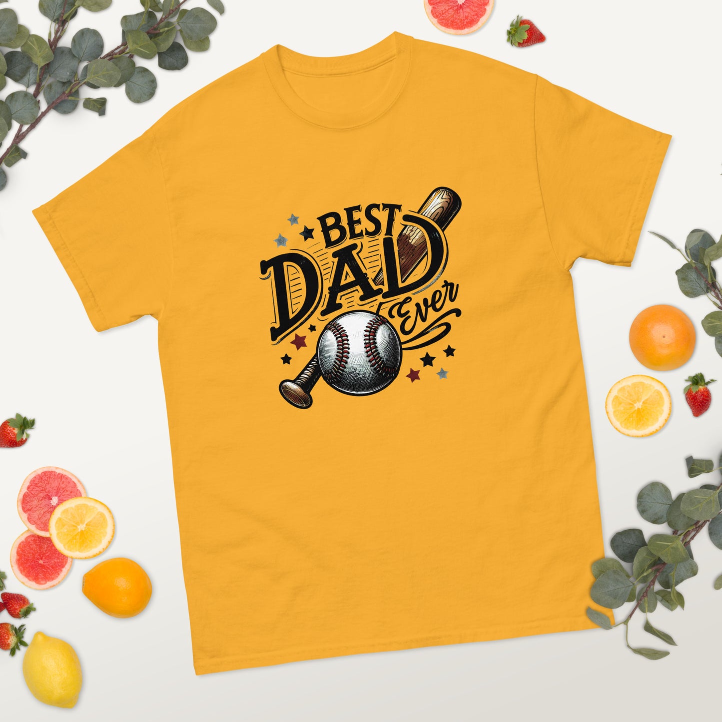 Best Baseball Dad Ever - Father's Day classic tee