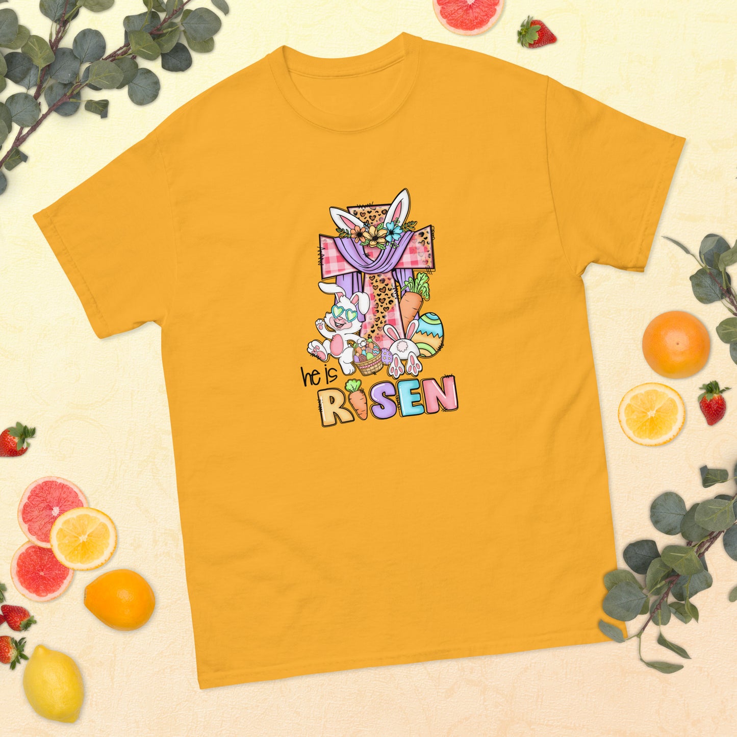 He Is Risen Easter classic tee