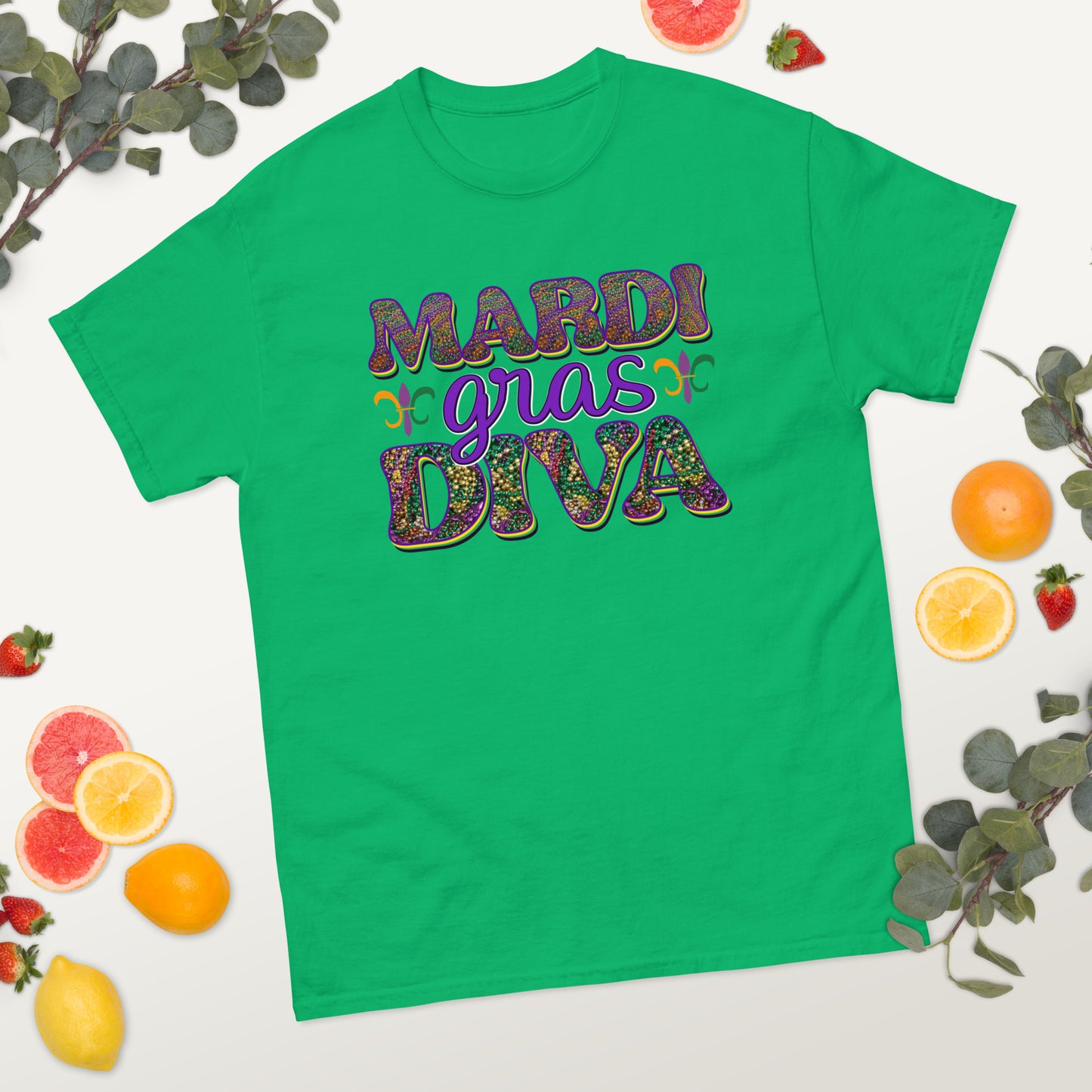 Mardi Gras Diva classic tee