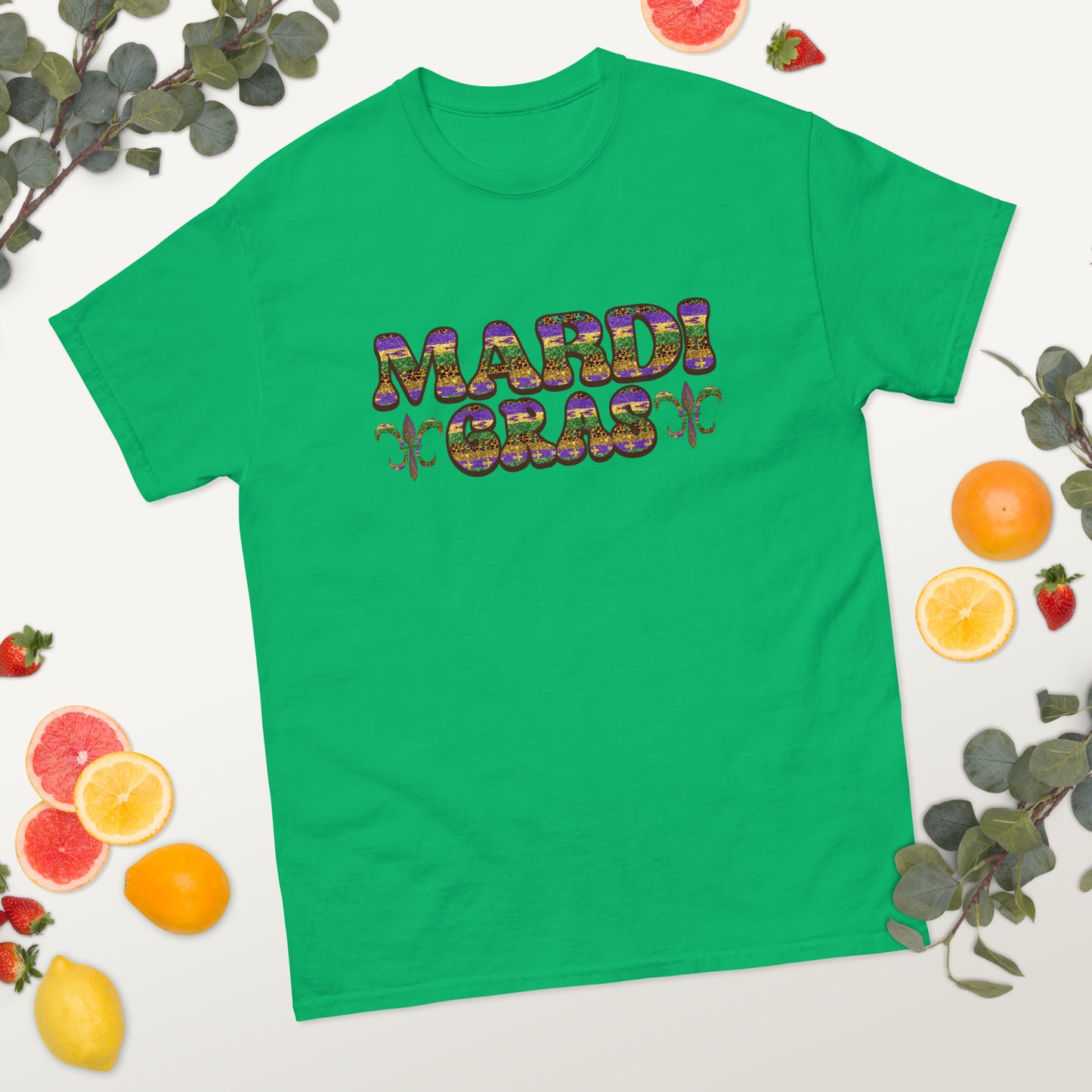 Mardi Gras classic tee