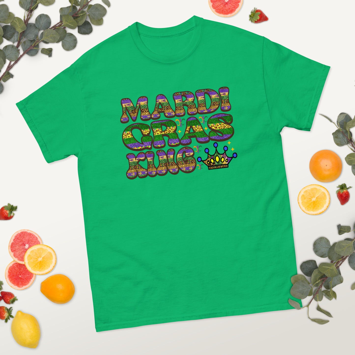 Mardi Gras King classic tee