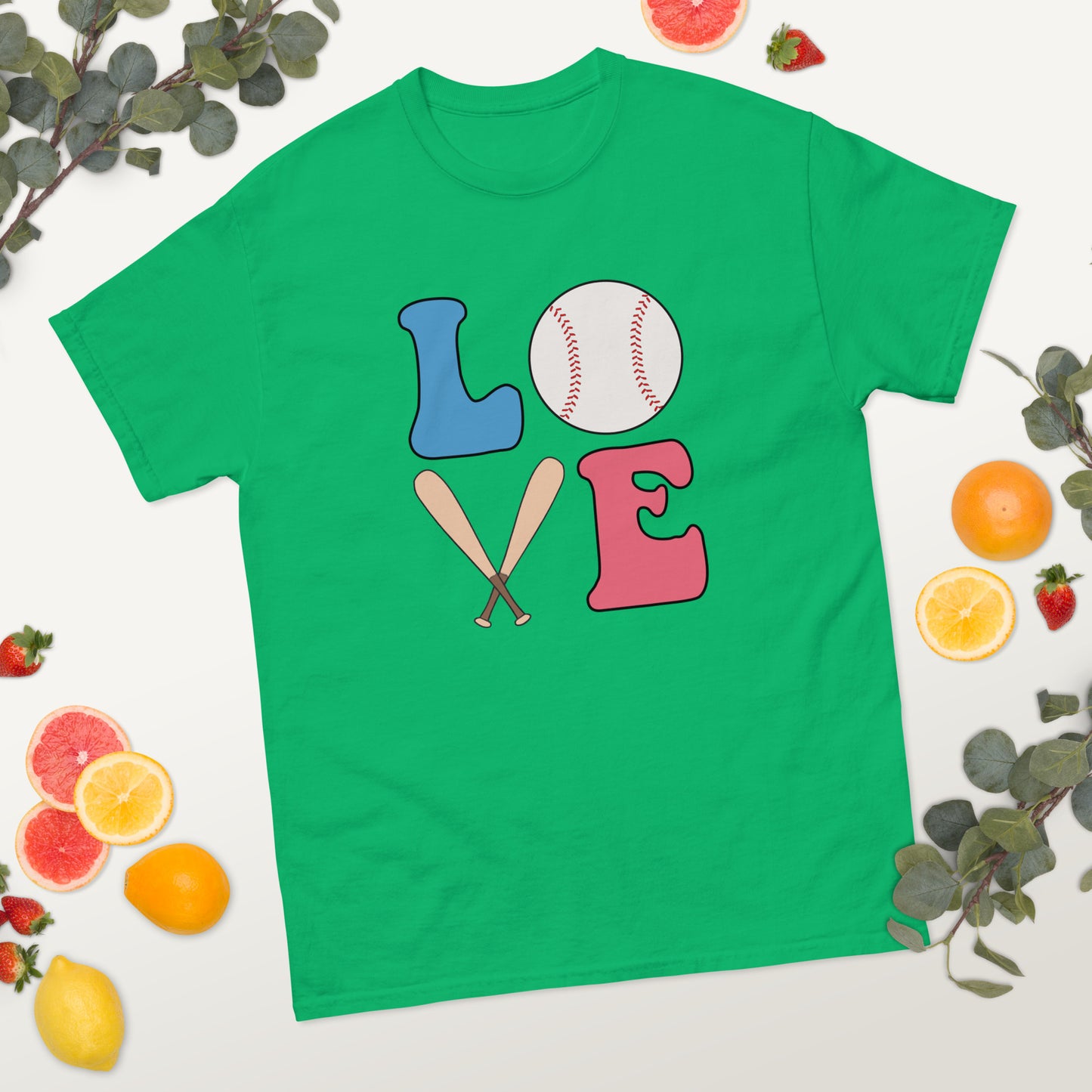 Baseball Love Block  classic tee