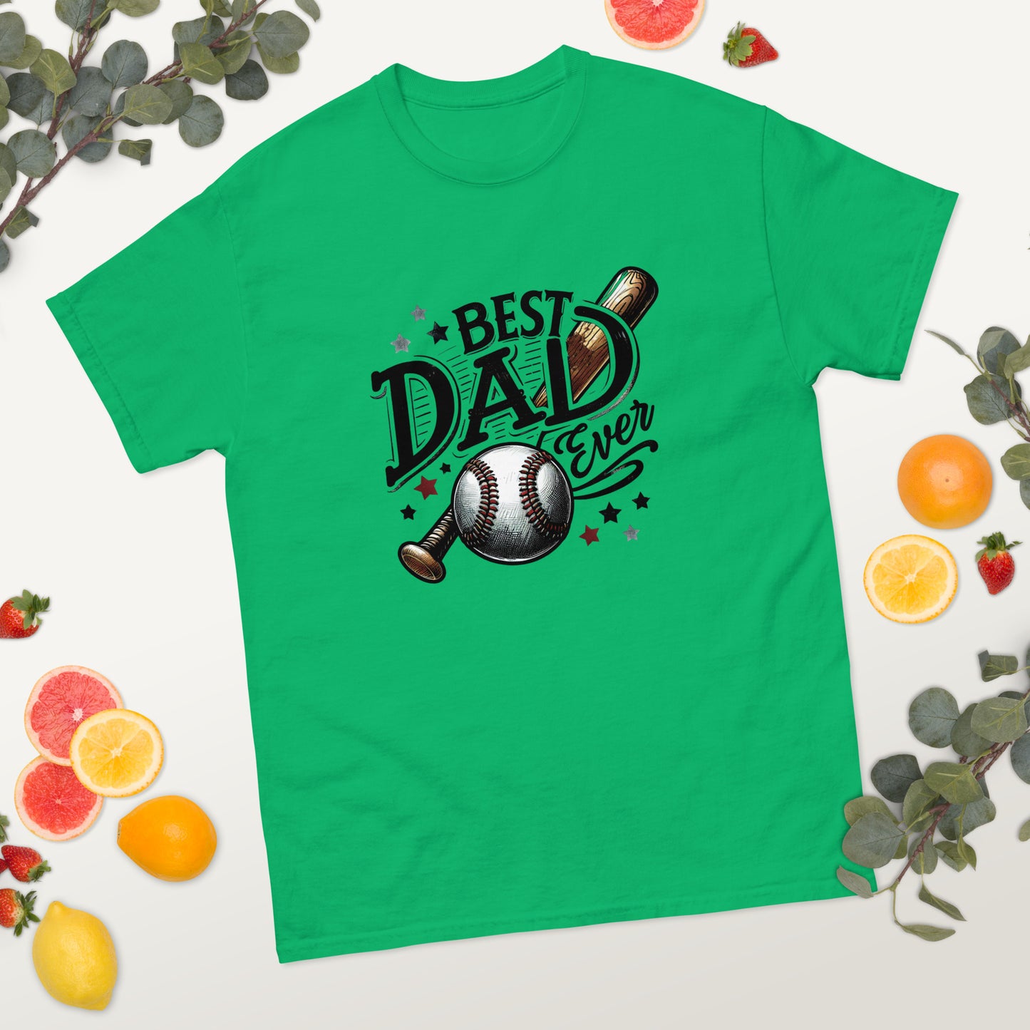 Best Baseball Dad Ever - Father's Day classic tee