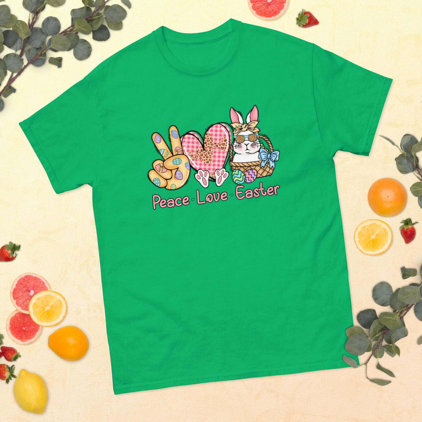 Peace Love Easter classic tee