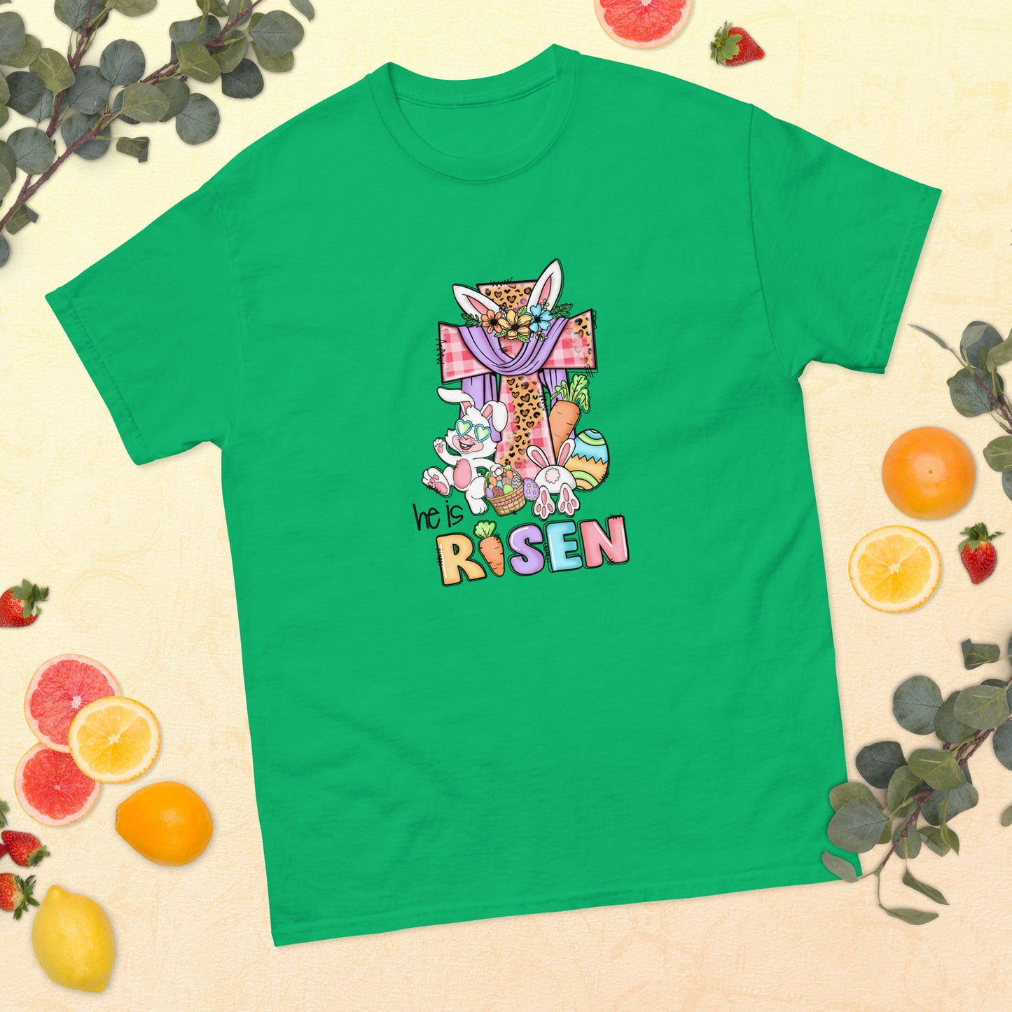 He Is Risen Easter classic tee