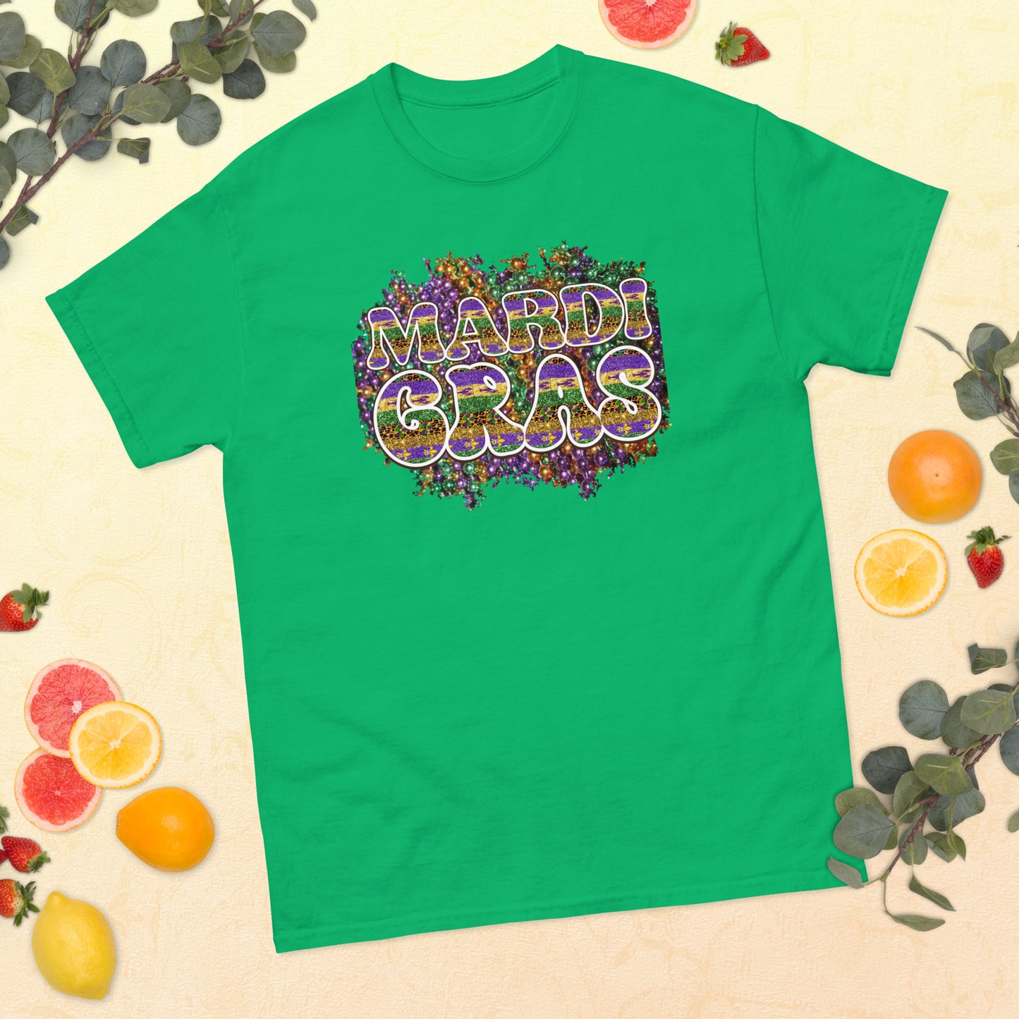 Mardi Gras classic tee