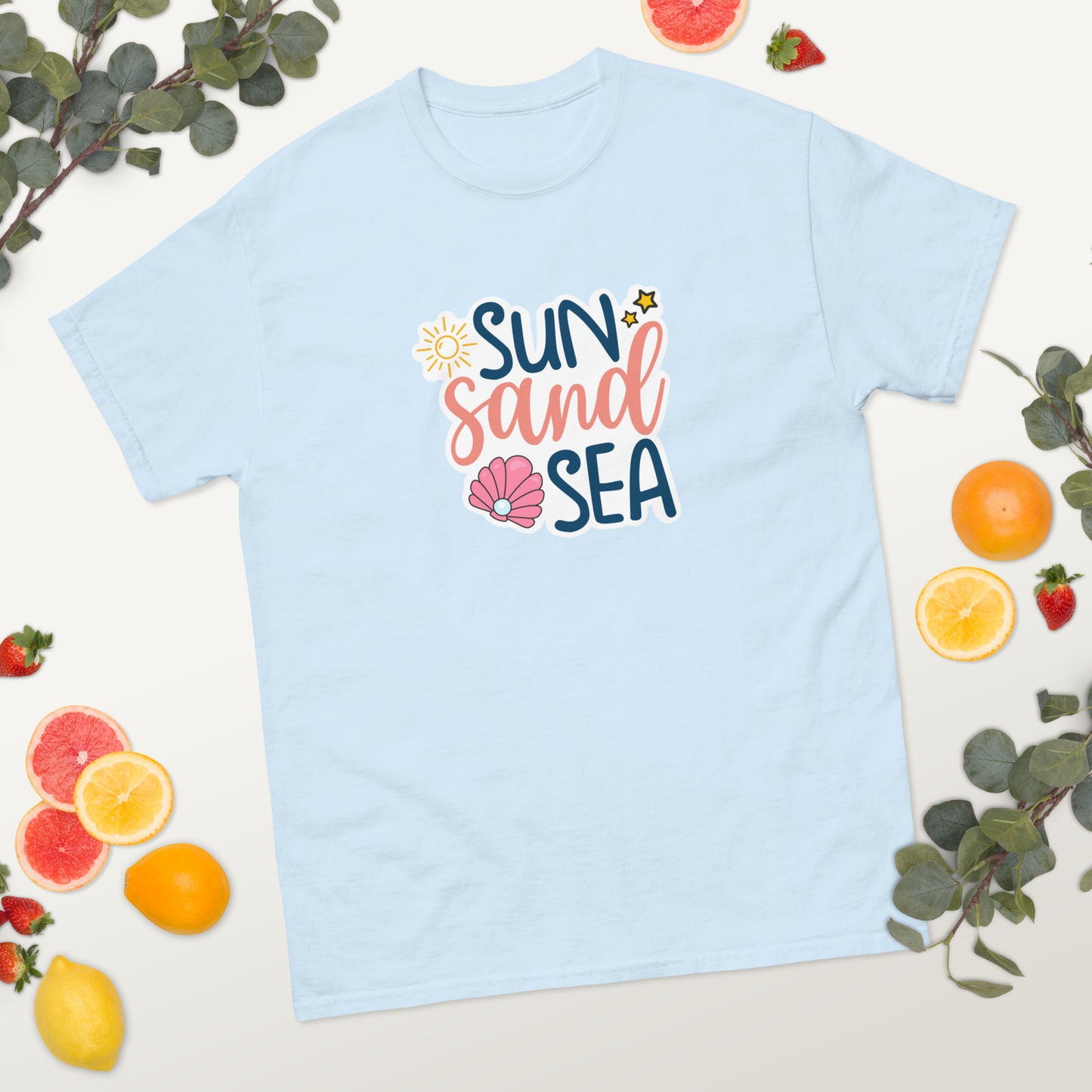 Sun Sand Sea Summer classic tee