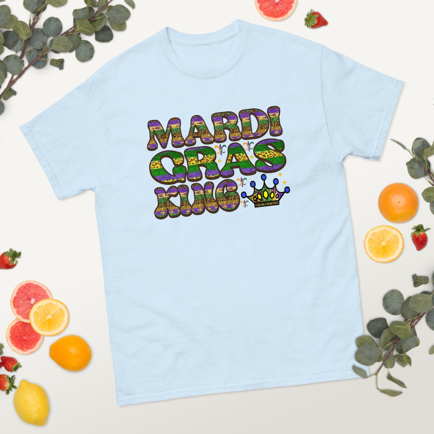 Mardi Gras King classic tee