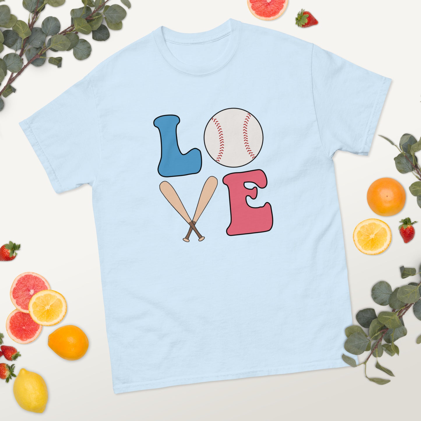 Baseball Love Block  classic tee