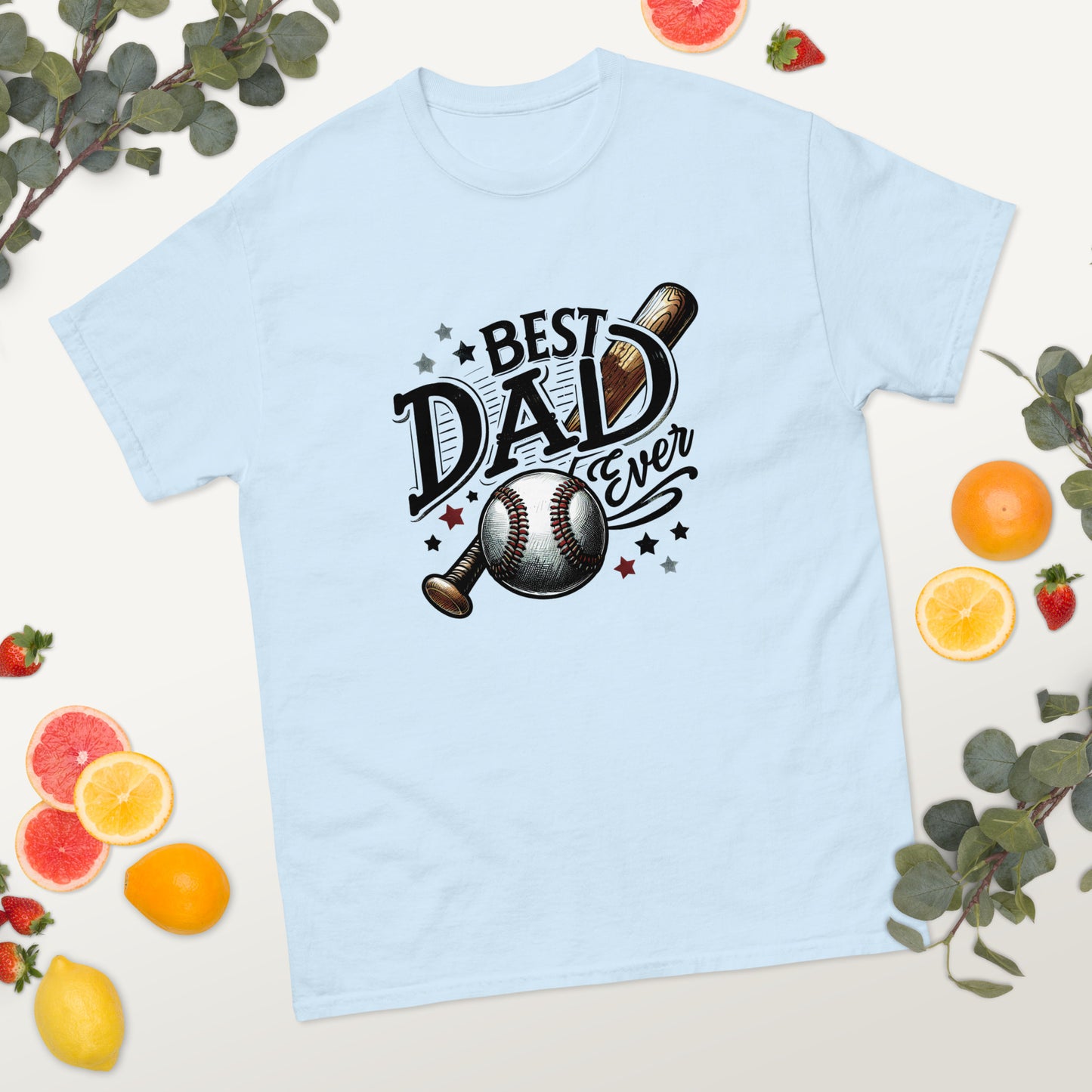 Best Baseball Dad Ever - Father's Day classic tee