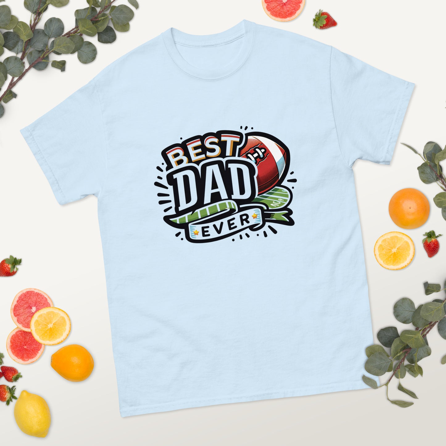 Best Football Dad Ever - Father's Day classic tee