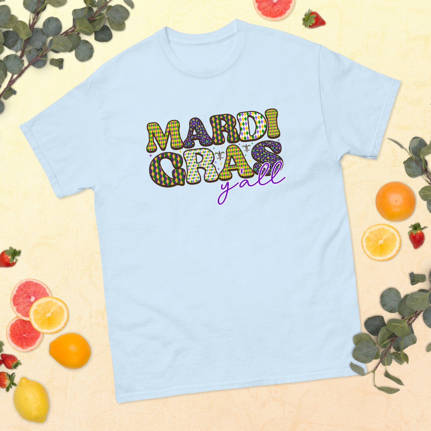 Mardi Gras Y'all classic tee