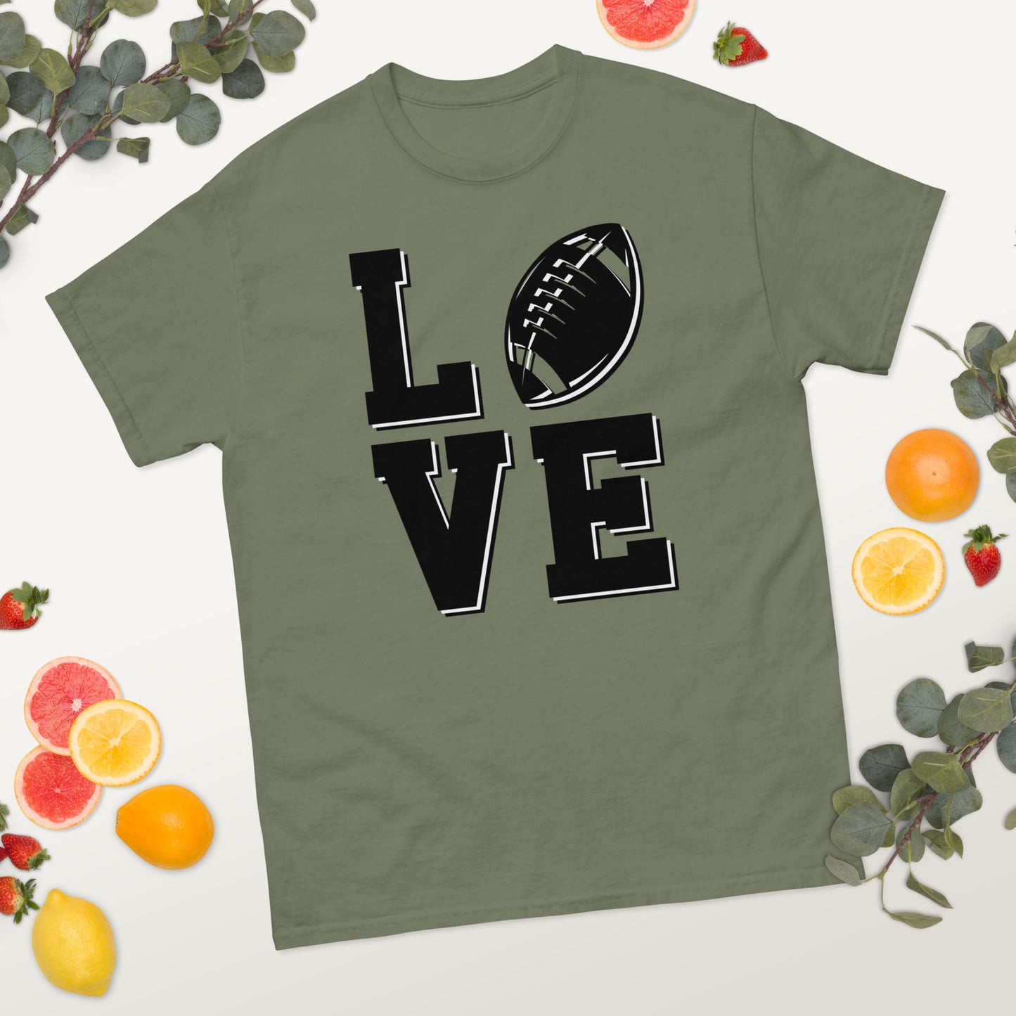 Football Love Block classic tee