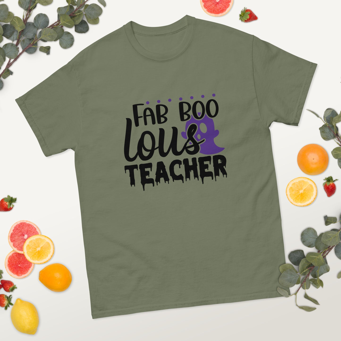 Fab Boo lous Teacher Halloween Tee