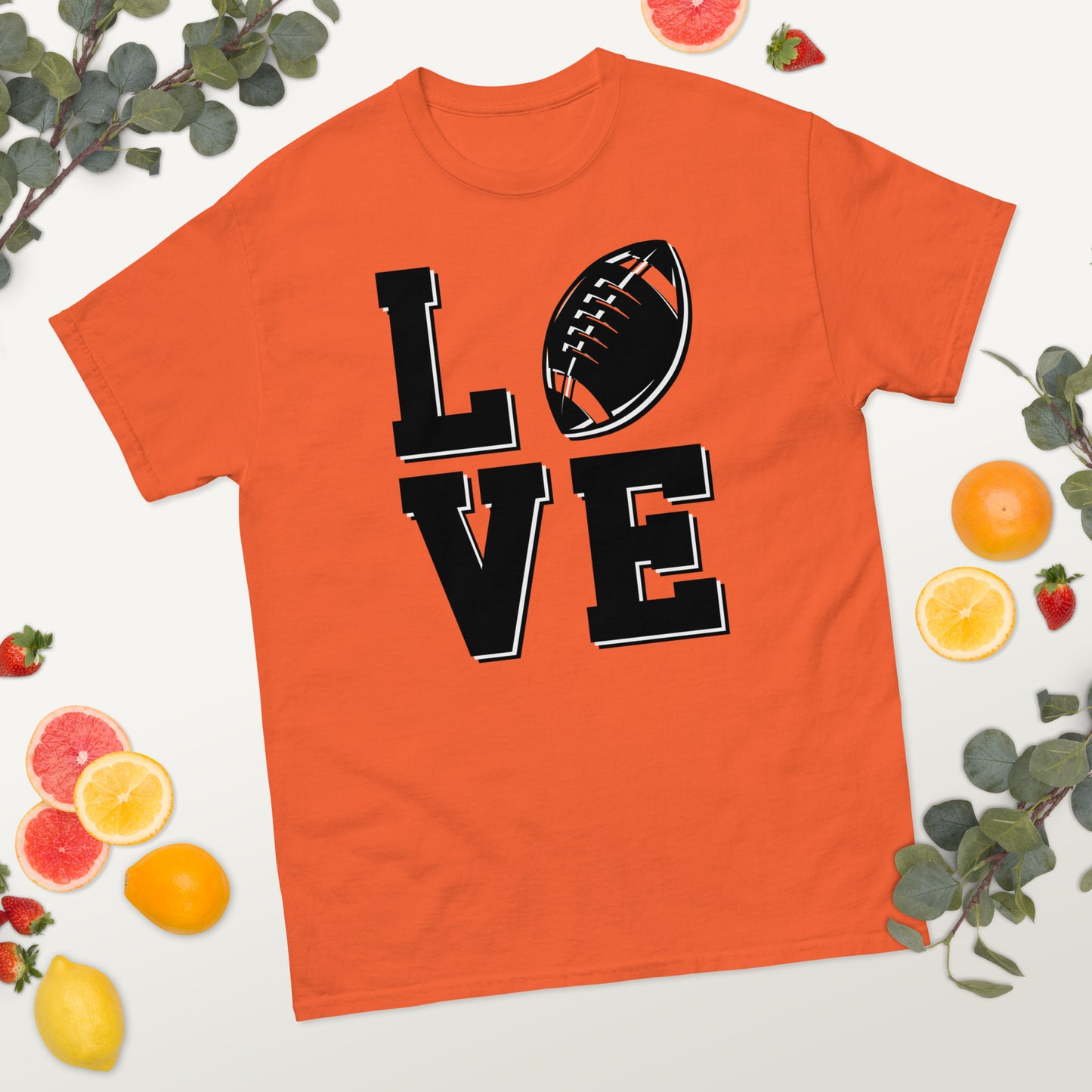 Football Love Block classic tee