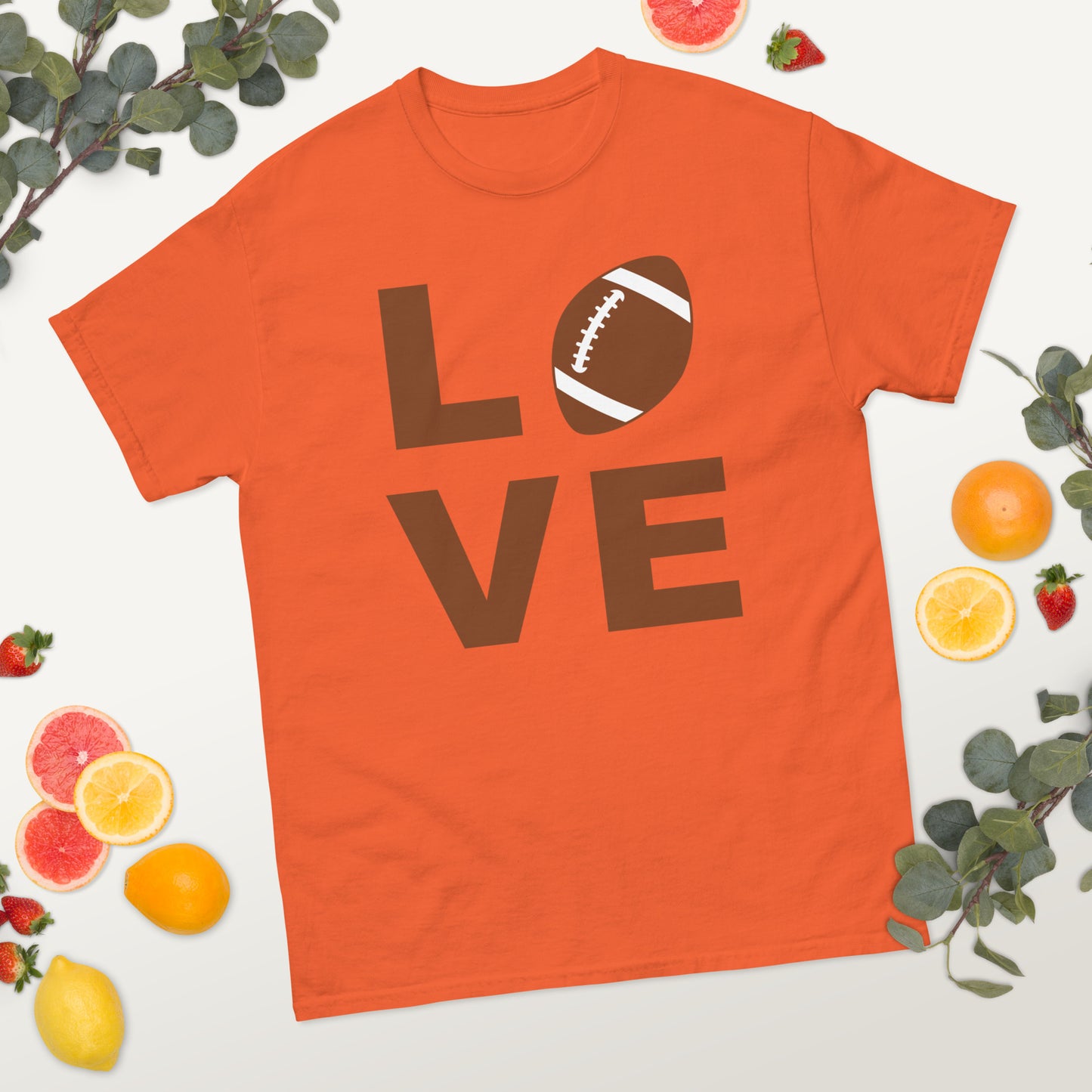 Football Love Block classic tee