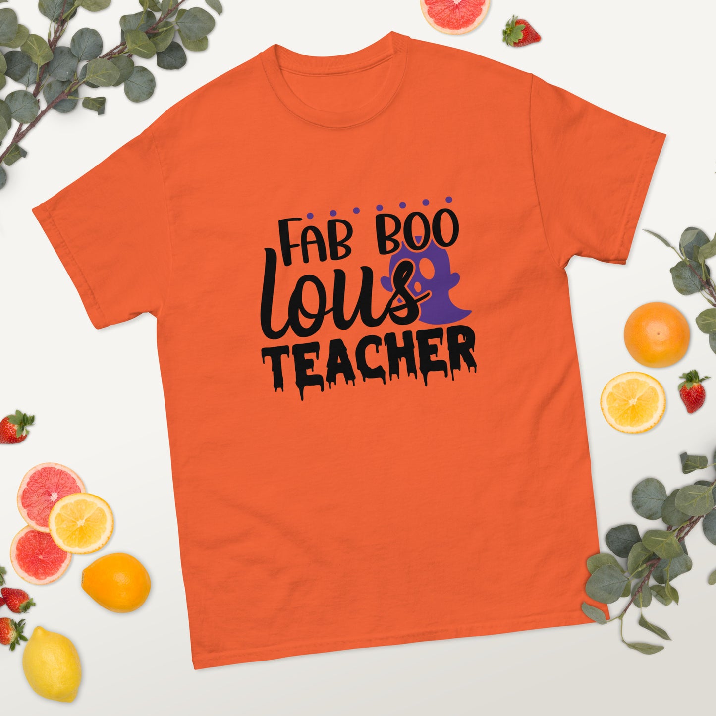 Fab Boo lous Teacher Halloween Tee