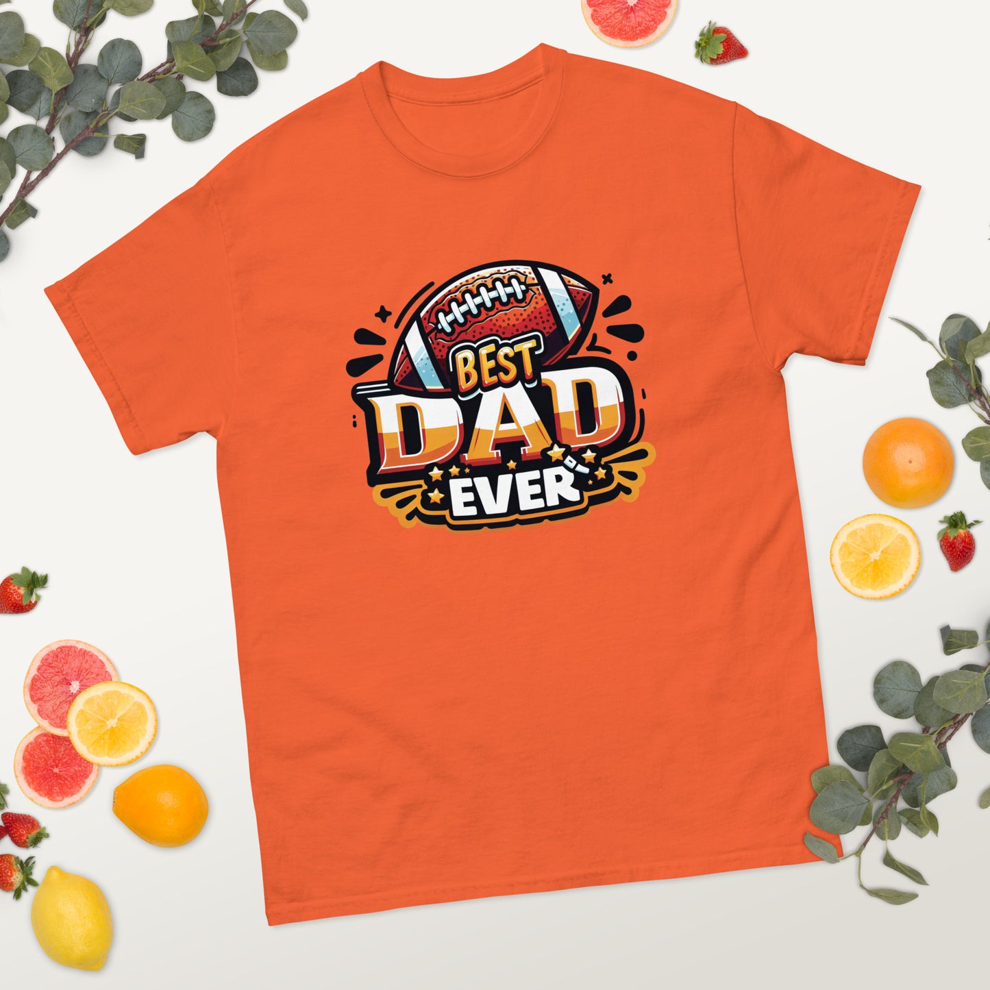 Best Football Dad Ever - Father's Day classic tee