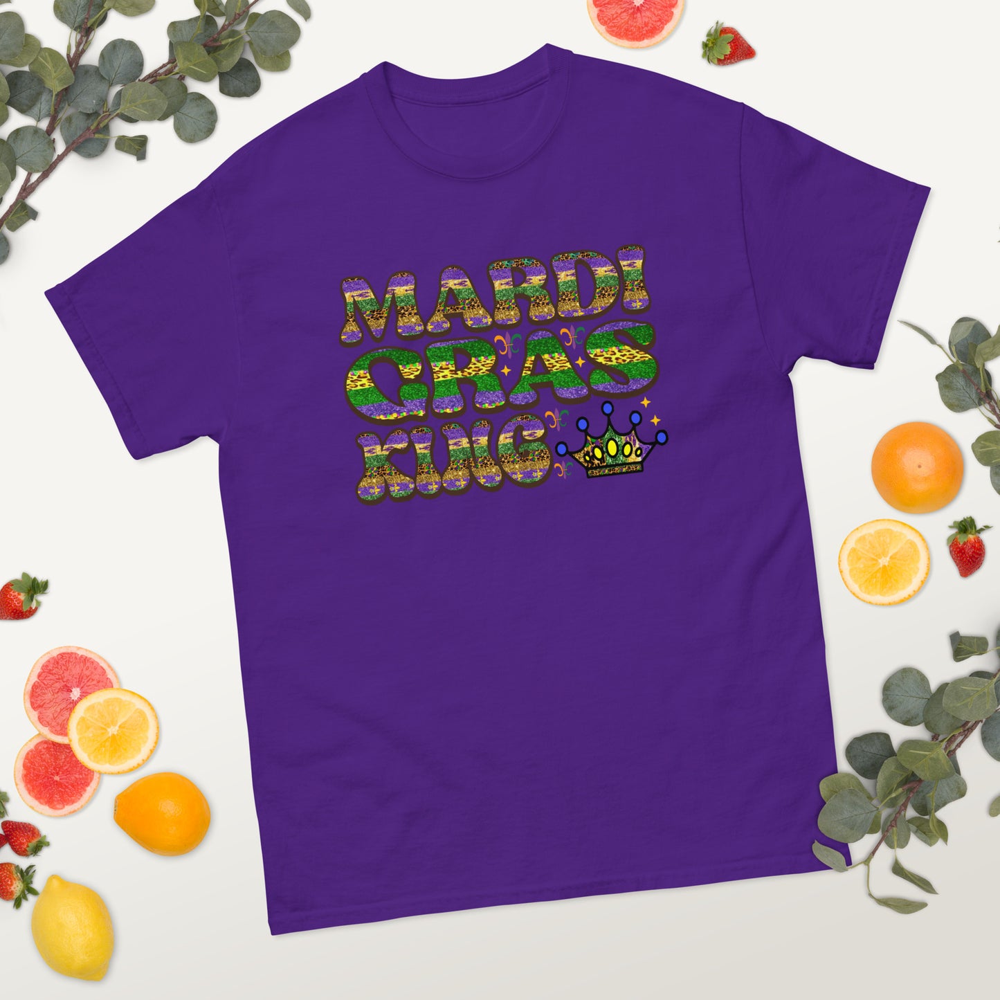 Mardi Gras King classic tee