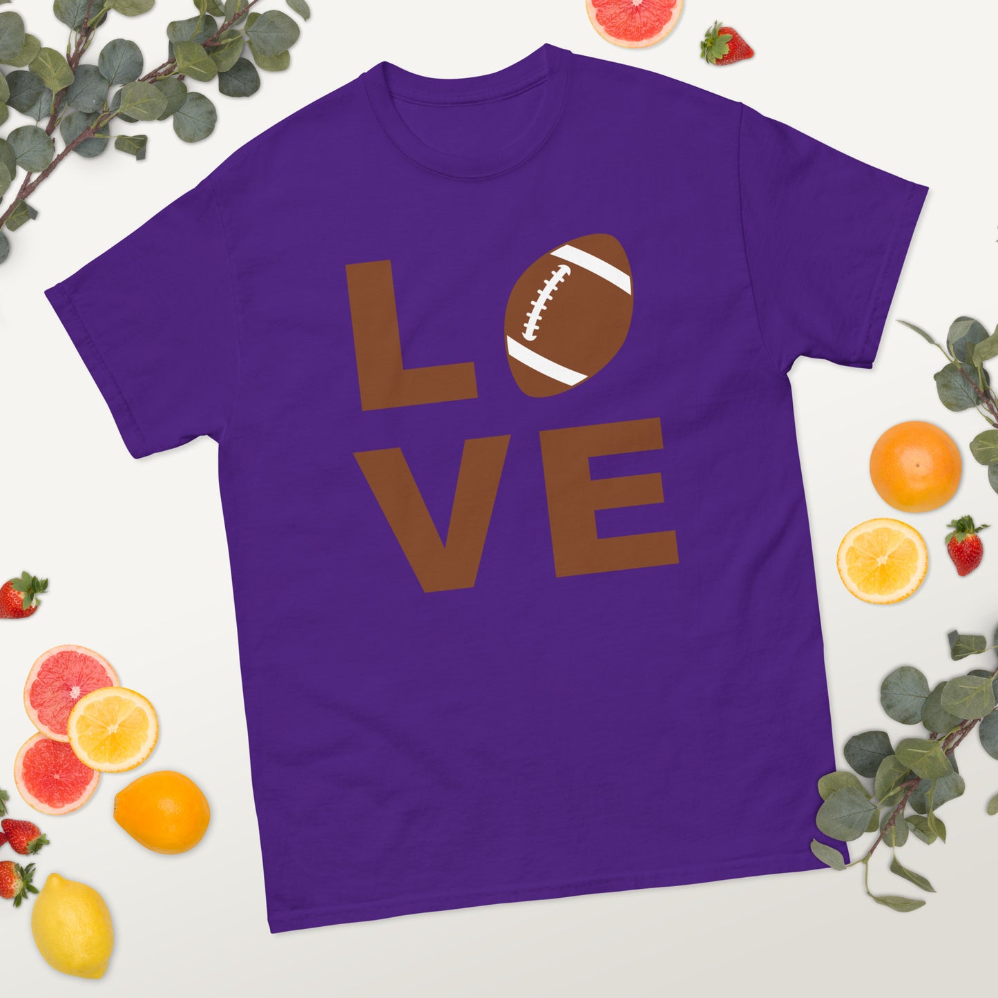 Football Love Block classic tee