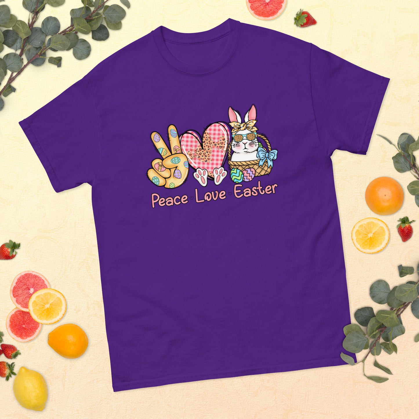 Peace Love Easter classic tee