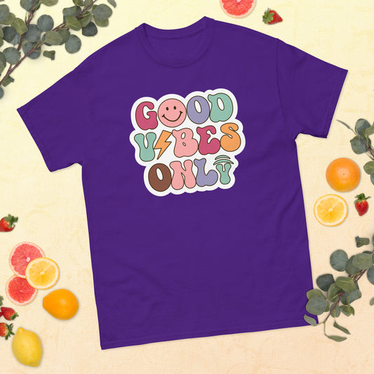 Good Vibes Only Positivity classic tee