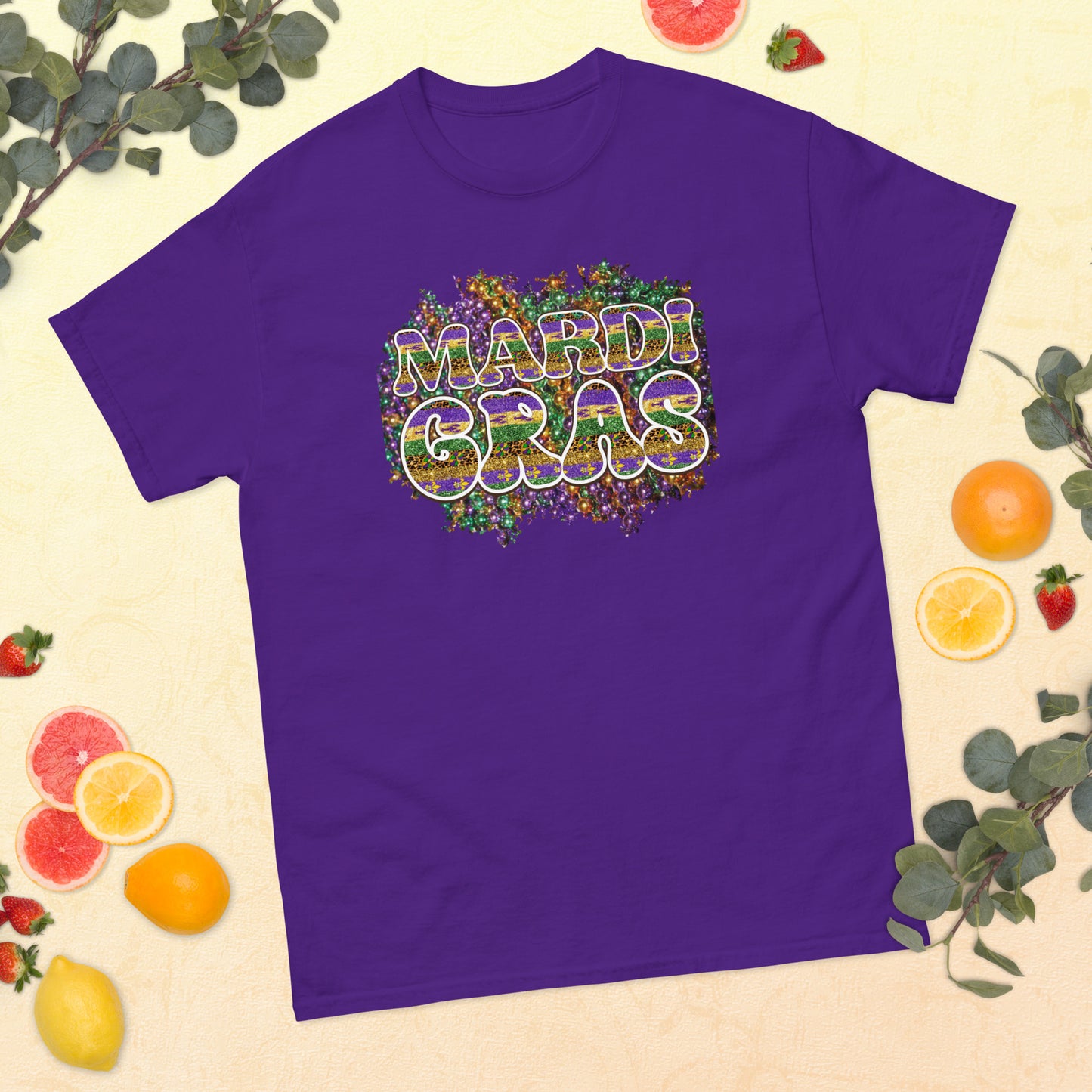 Mardi Gras classic tee