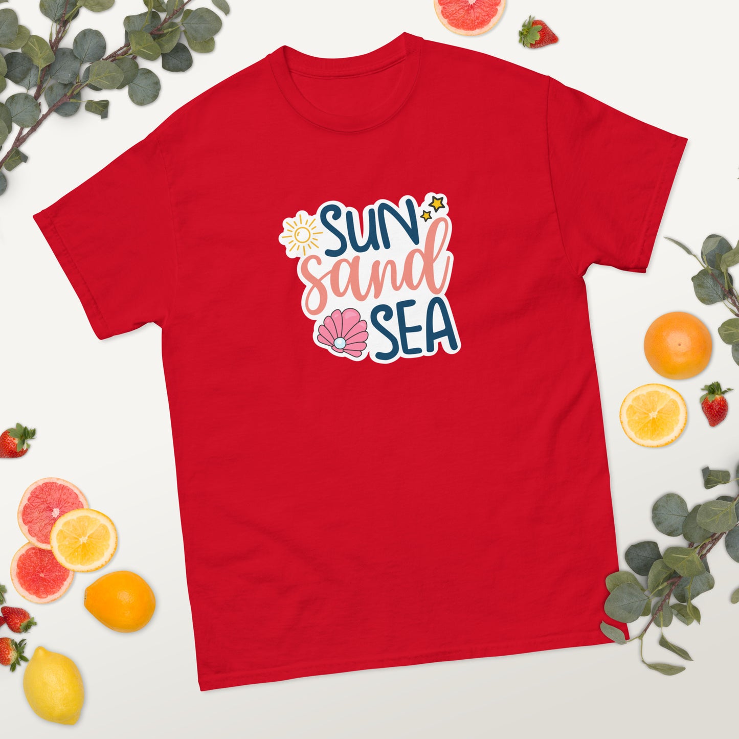 Sun Sand Sea Summer classic tee