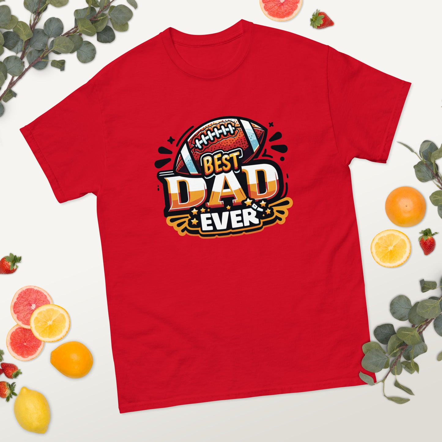 Best Football Dad Ever - Father's Day classic tee