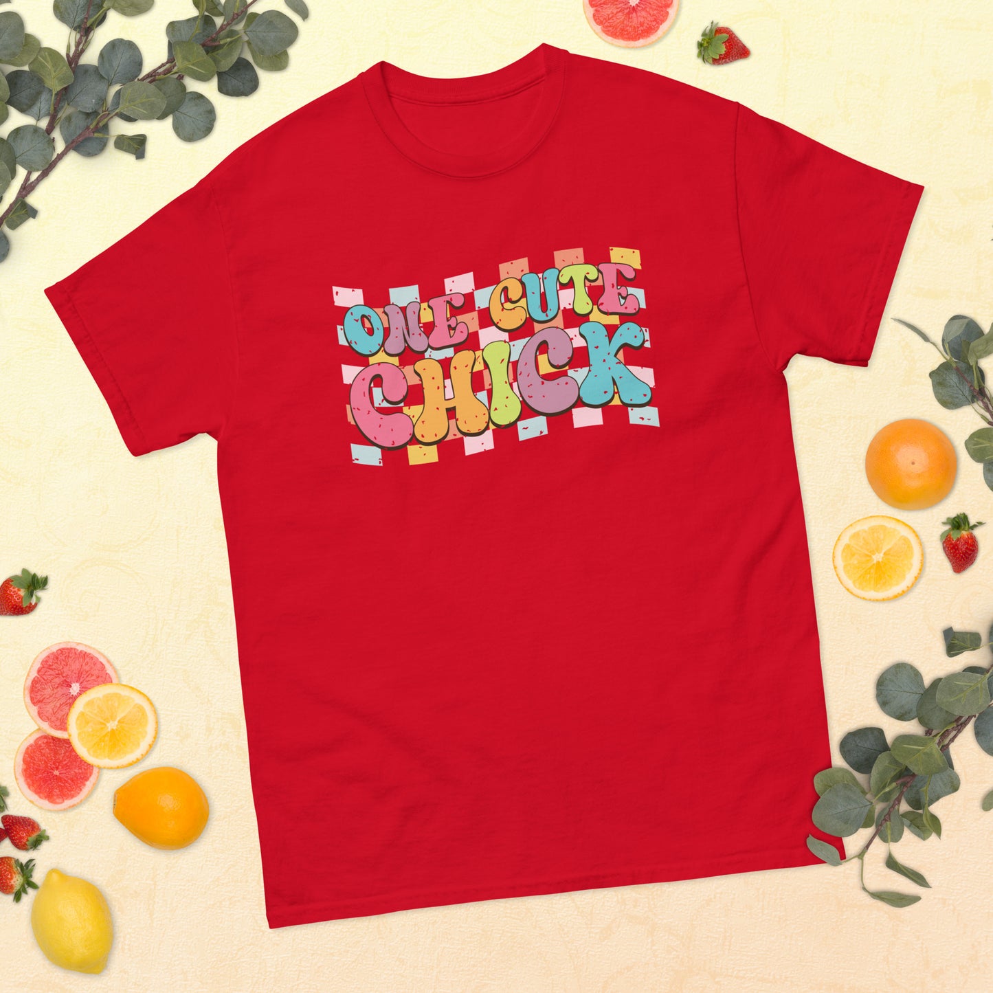 One Cute Chick Easter classic tee