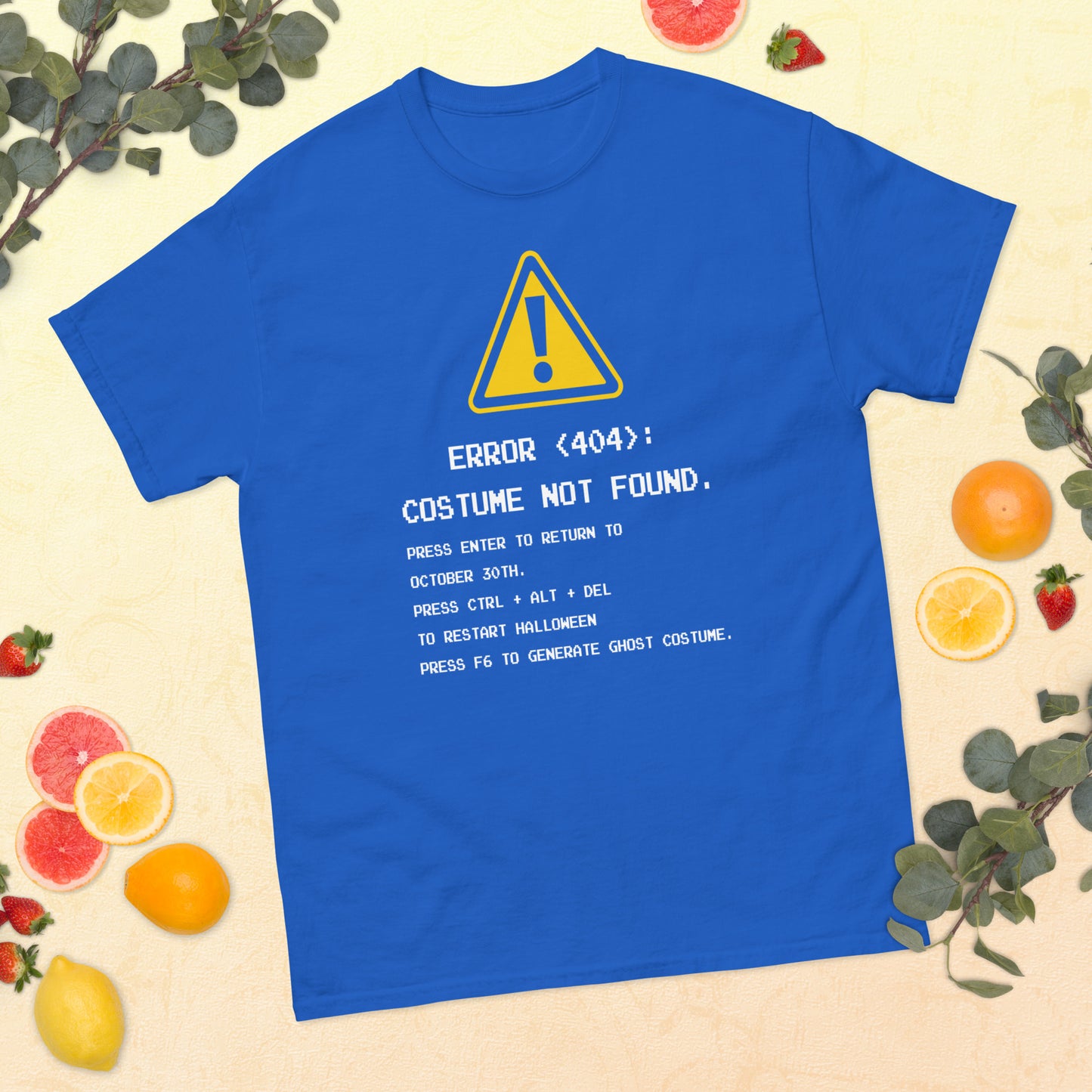 Error Halloween Costume Not Found Tee