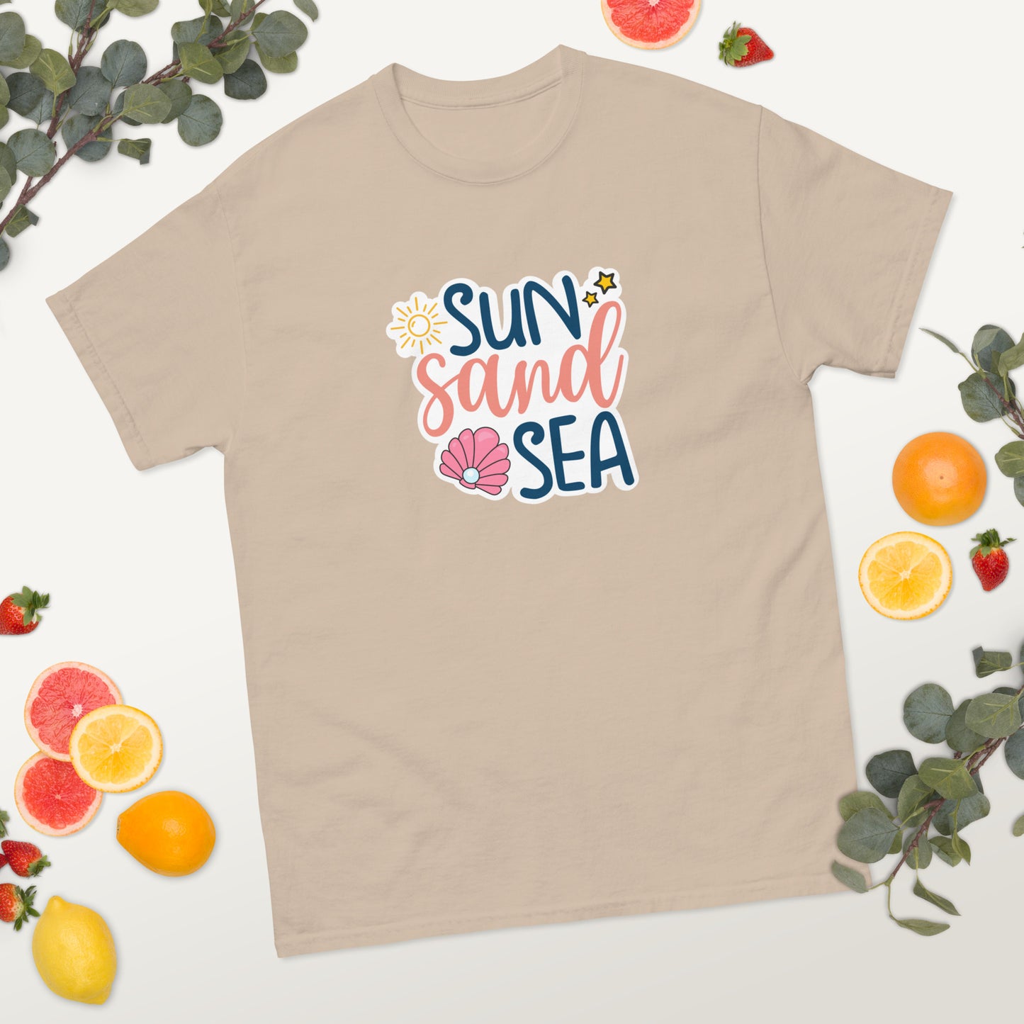 Sun Sand Sea Summer classic tee