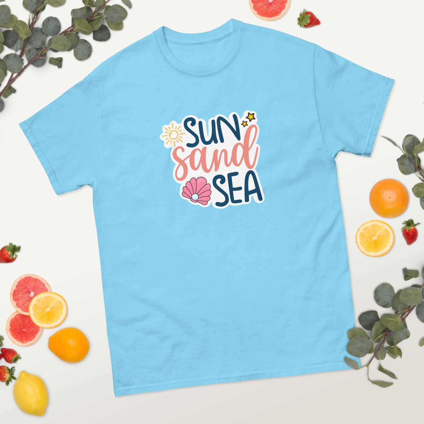 Sun Sand Sea Summer classic tee