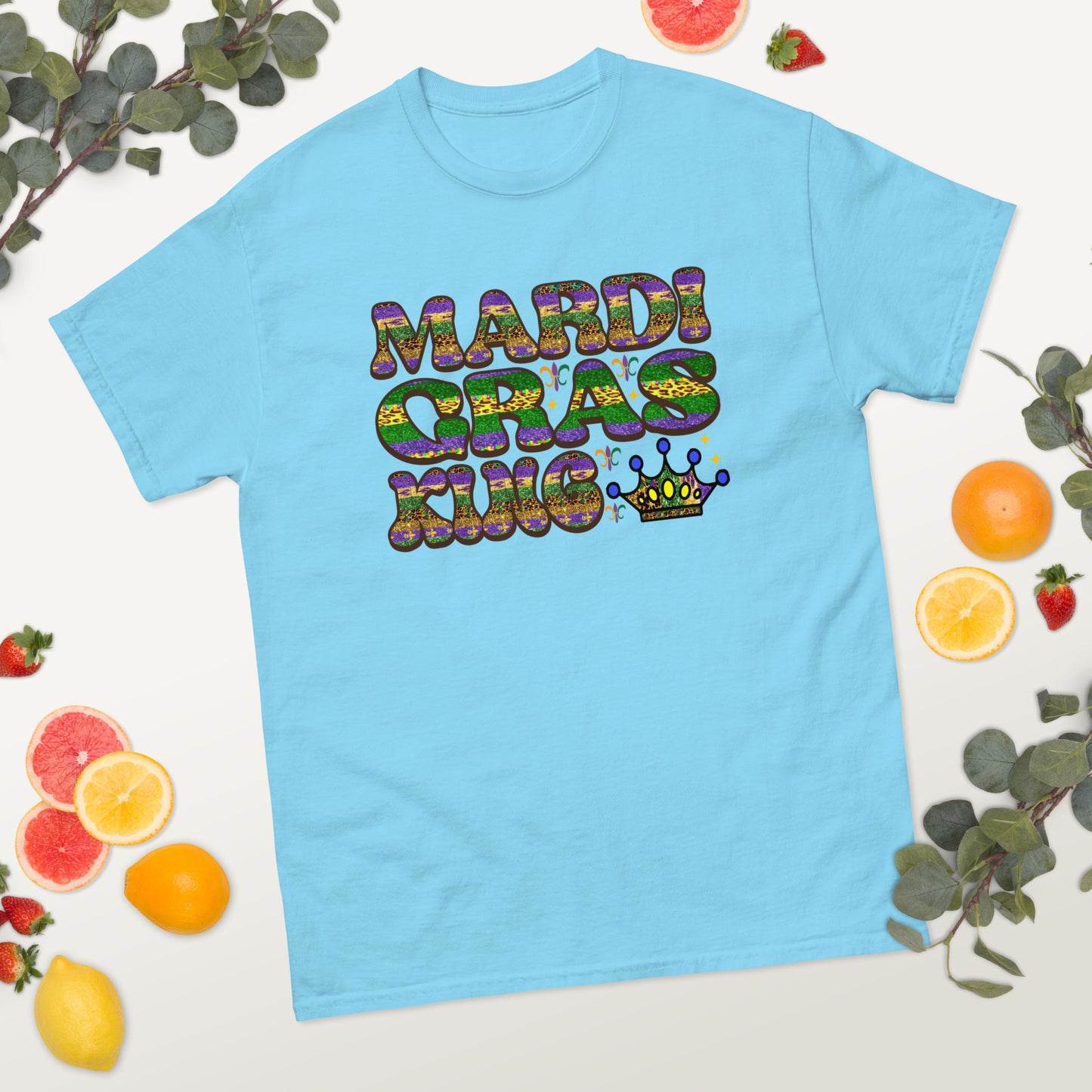 Mardi Gras King classic tee