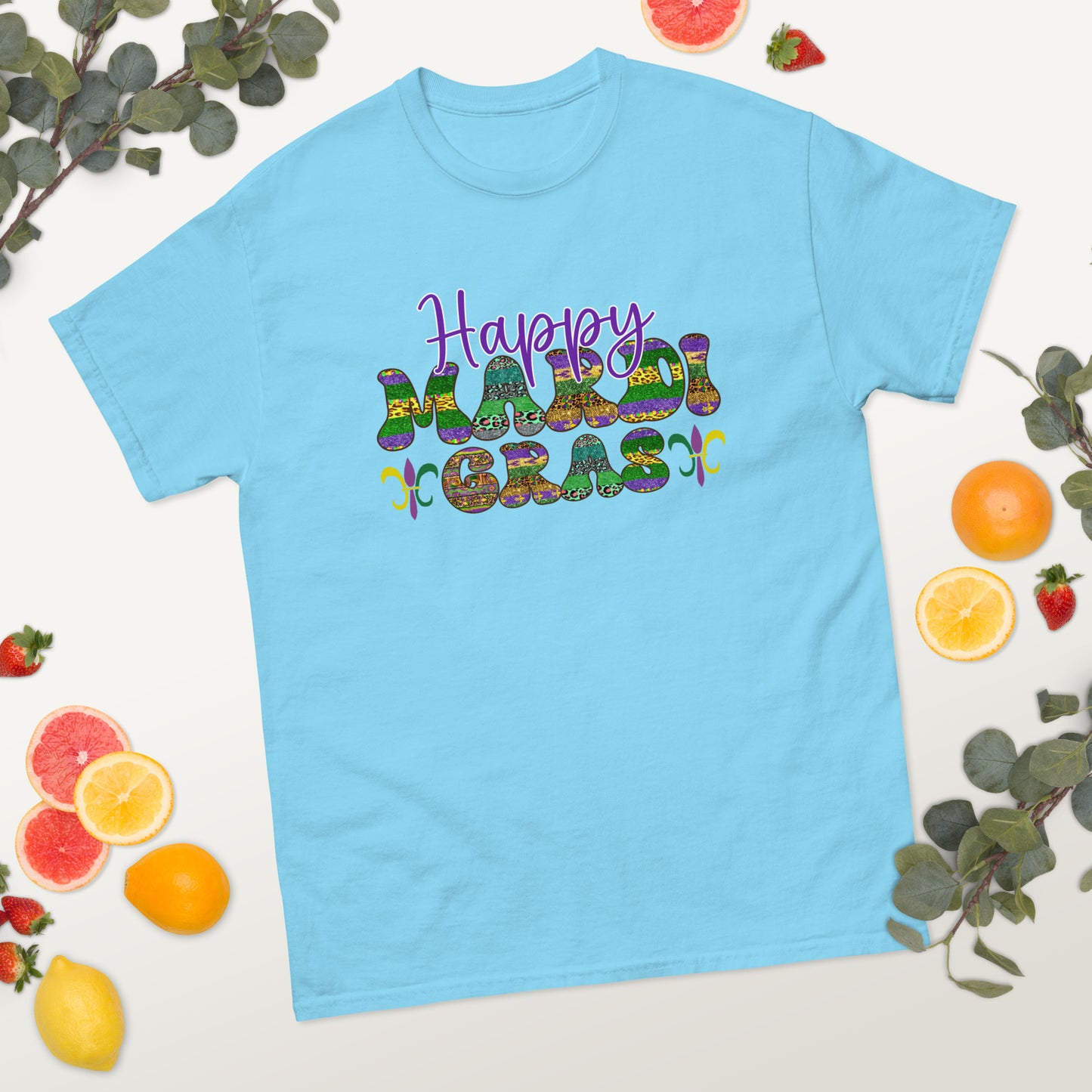 Happy Mardi Gras classic tee