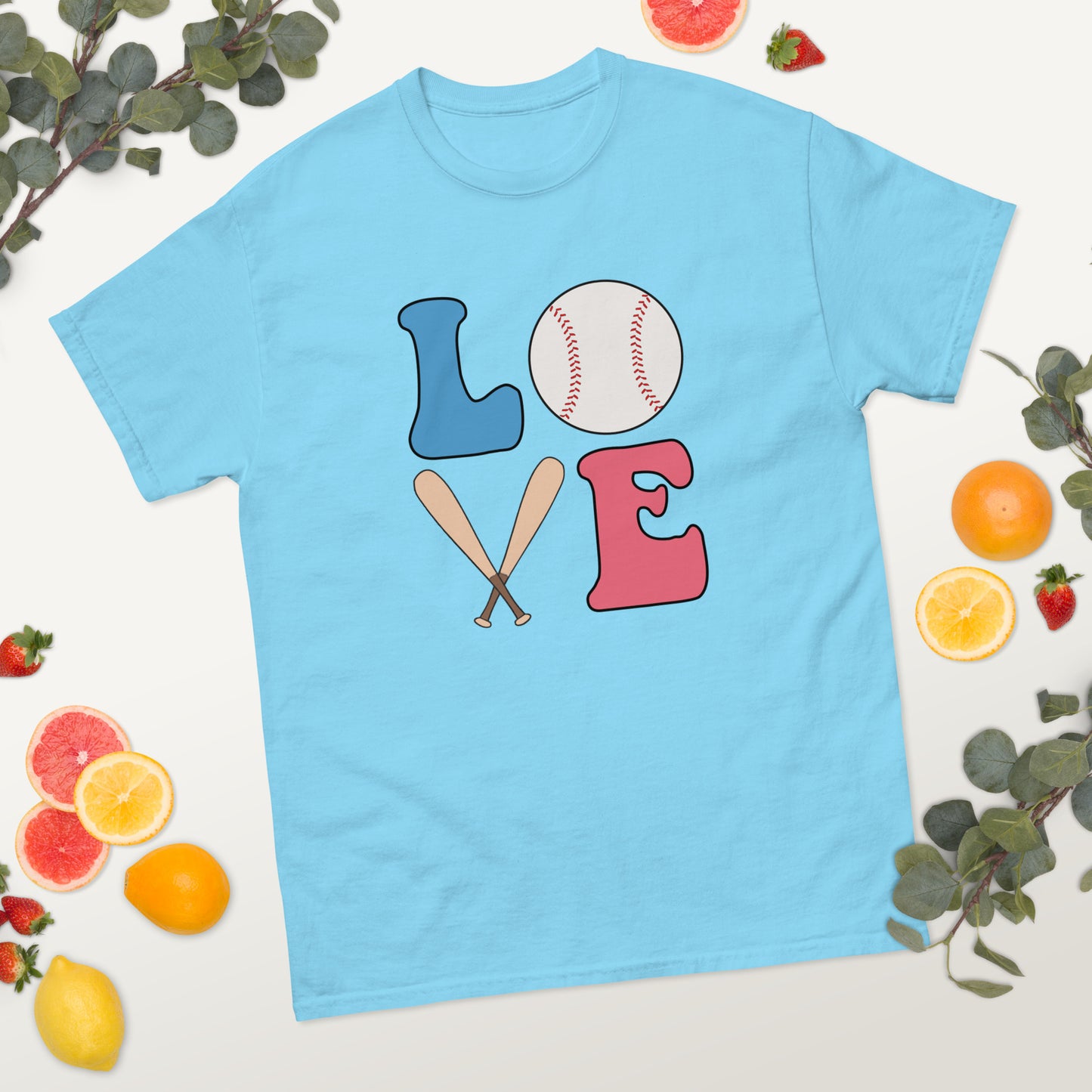 Baseball Love Block  classic tee