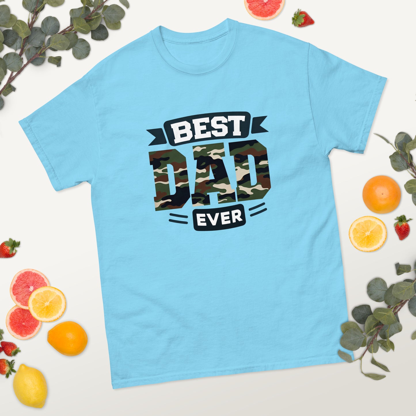 Camo Best Dad Ever - Father's Day classic tee