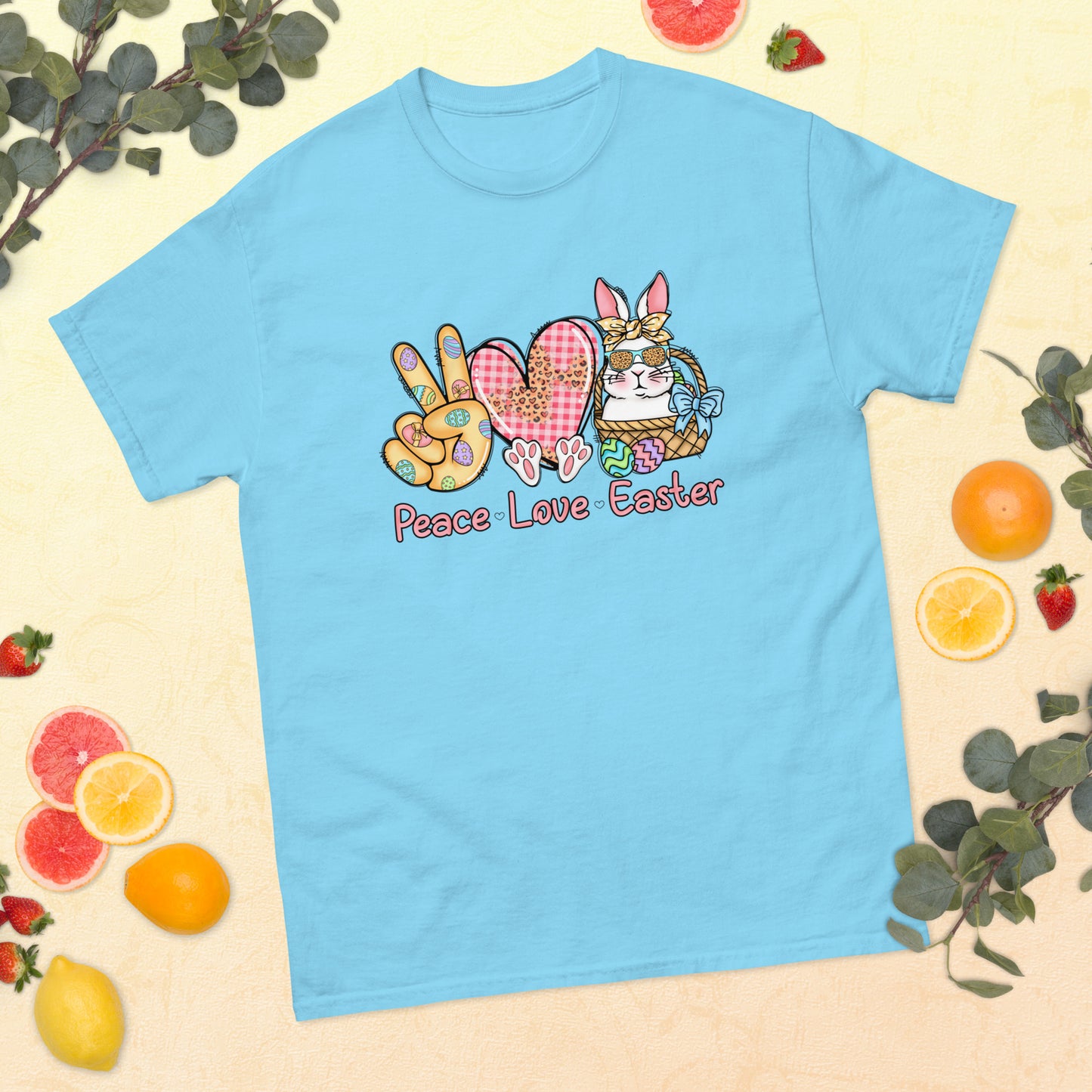 Peace Love Easter classic tee