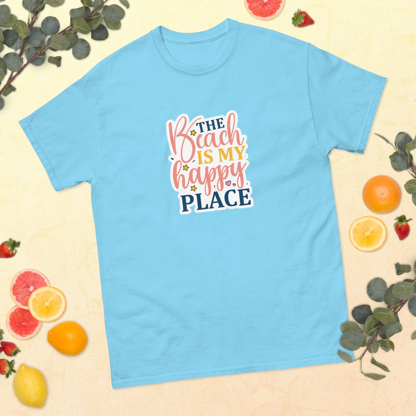 The Beach is My Happy Place Summer classic tee