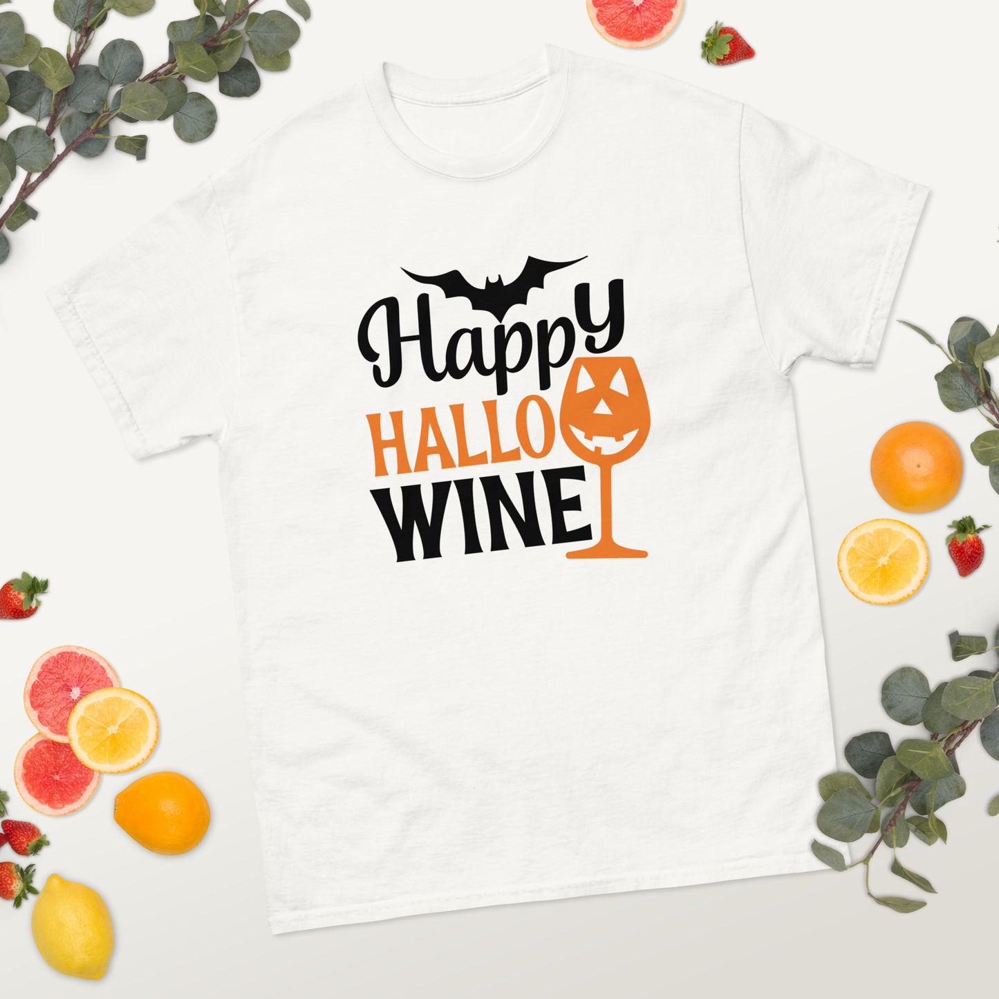 Happy Hallowine Halloween Tee