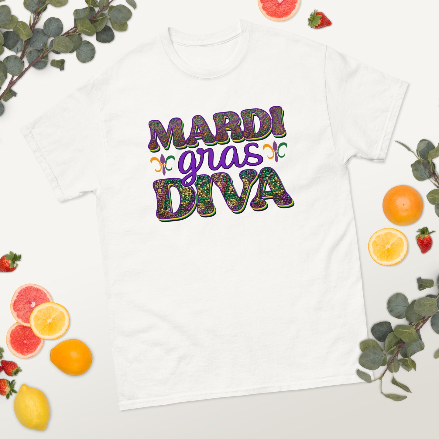 Mardi Gras Diva classic tee