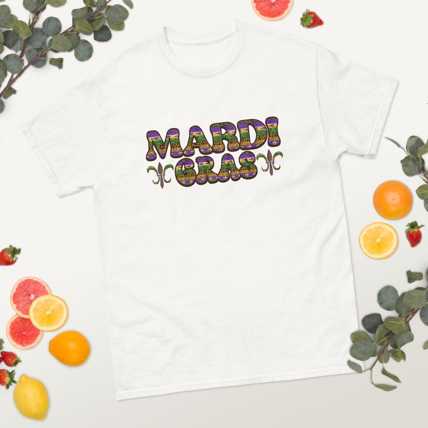 Mardi Gras classic tee