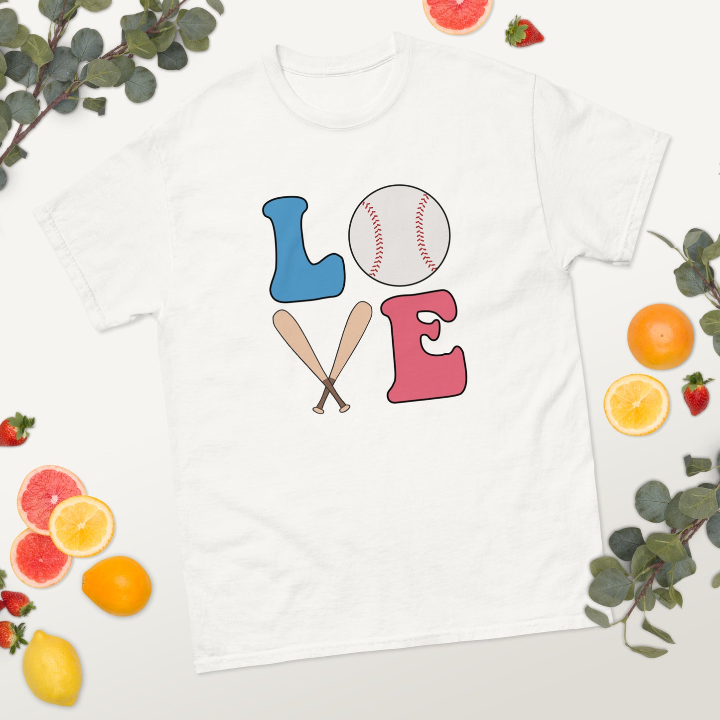 Baseball Love Block  classic tee